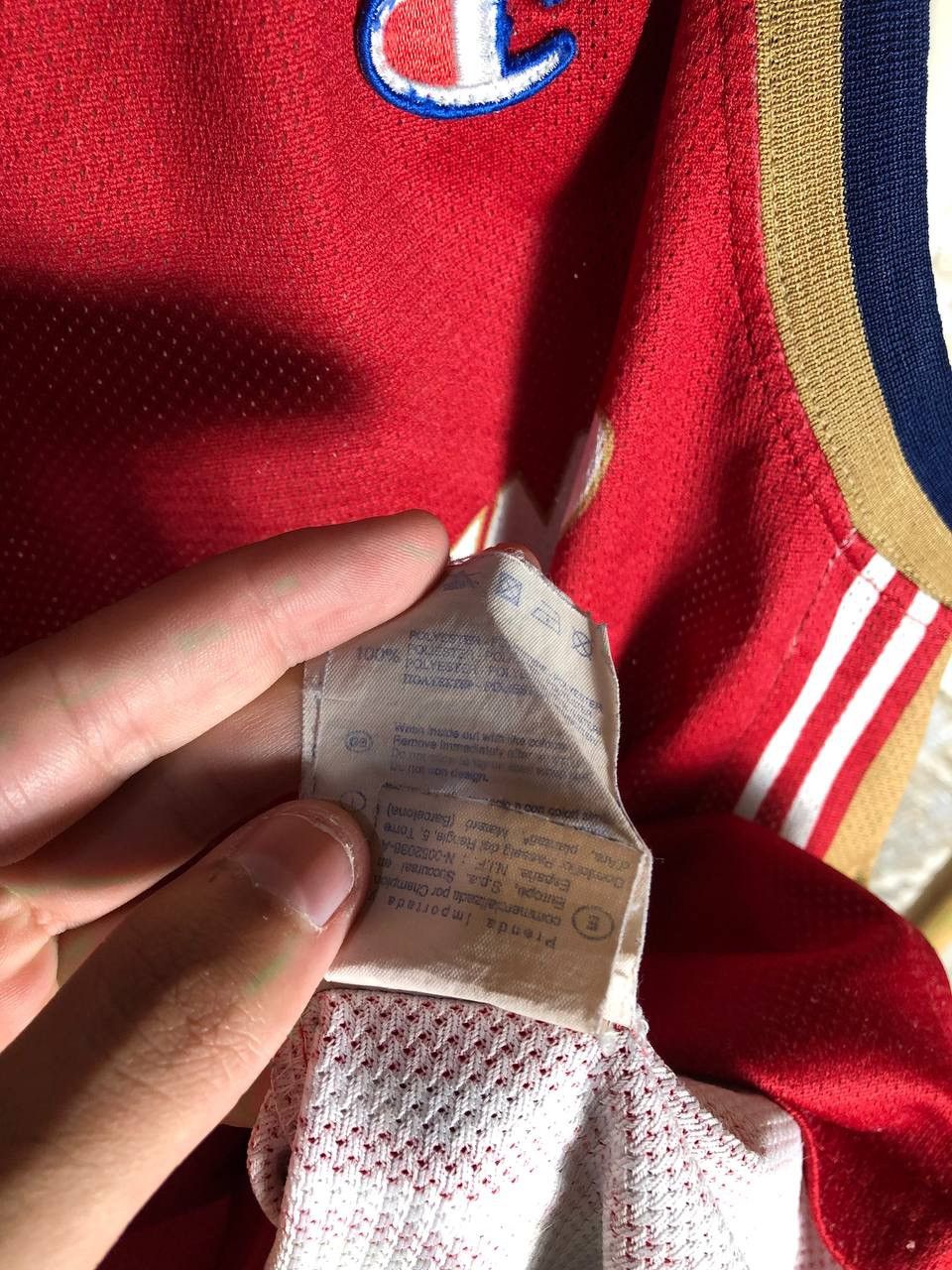 Champion × Vintage VERY RARE CHAMPION CLEVELAND LEBRON JAMES NBA JERSEY Y2K 90s Size US L / EU 52-54 / 3 - 7 Thumbnail