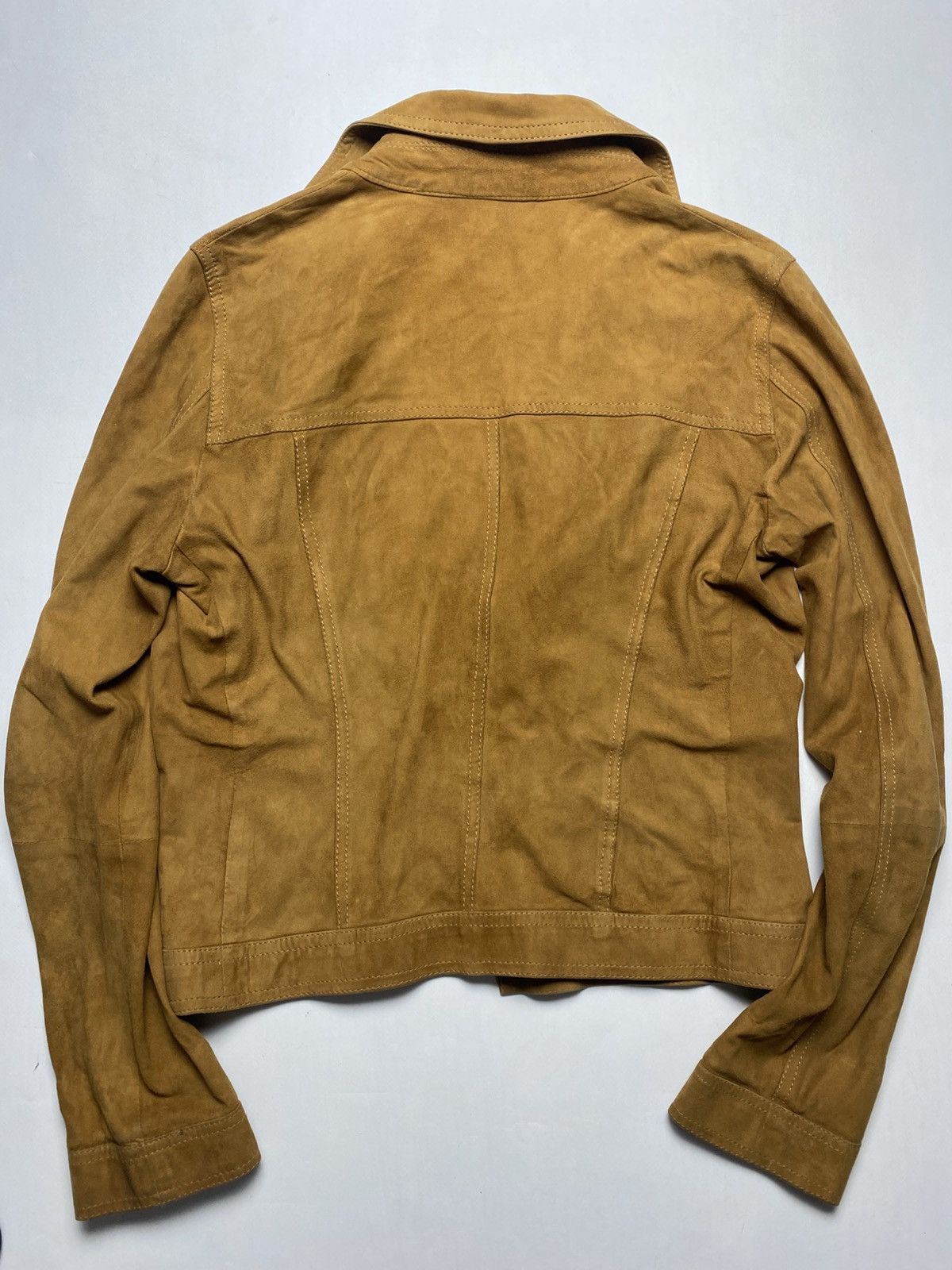 Dolce & Gabbana Dolce Gabbana Suede Leather Jacket 2000s Size S / US 4 / IT 40 - 7 Thumbnail