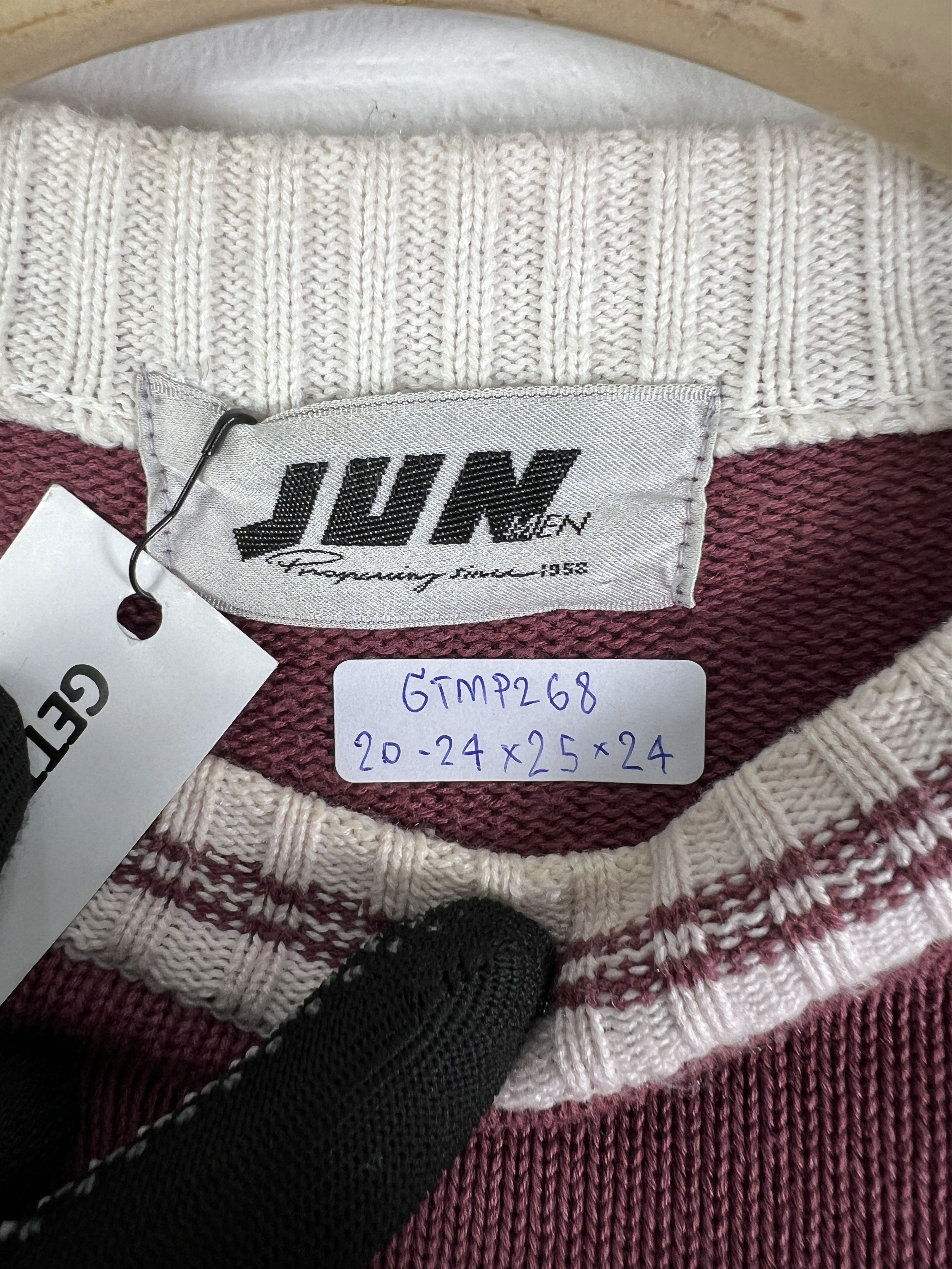 JUN MEN JUN Men Knit Sweater (36) GTMP268 Size US M / EU 48-50 / 2 - 2 Thumbnail