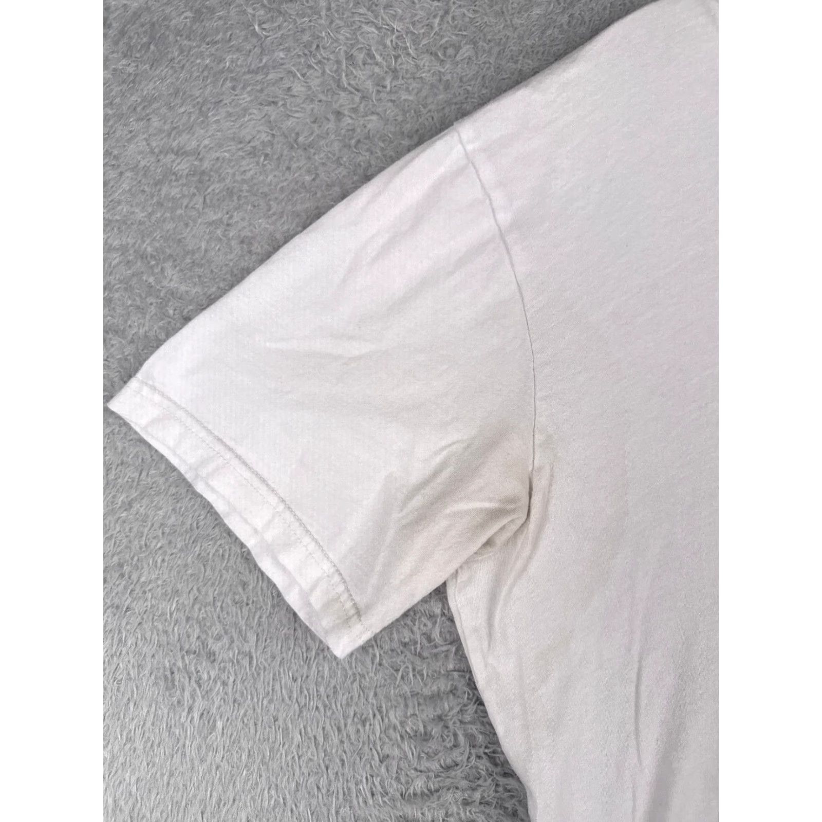 Tommy Hilfiger VINTAGE Tommy Hilfiger T-Shirt Women Adult XL White Casual Short Sleeve Cotton Summer Women's Size 40" / US 18 - 3 Thumbnail