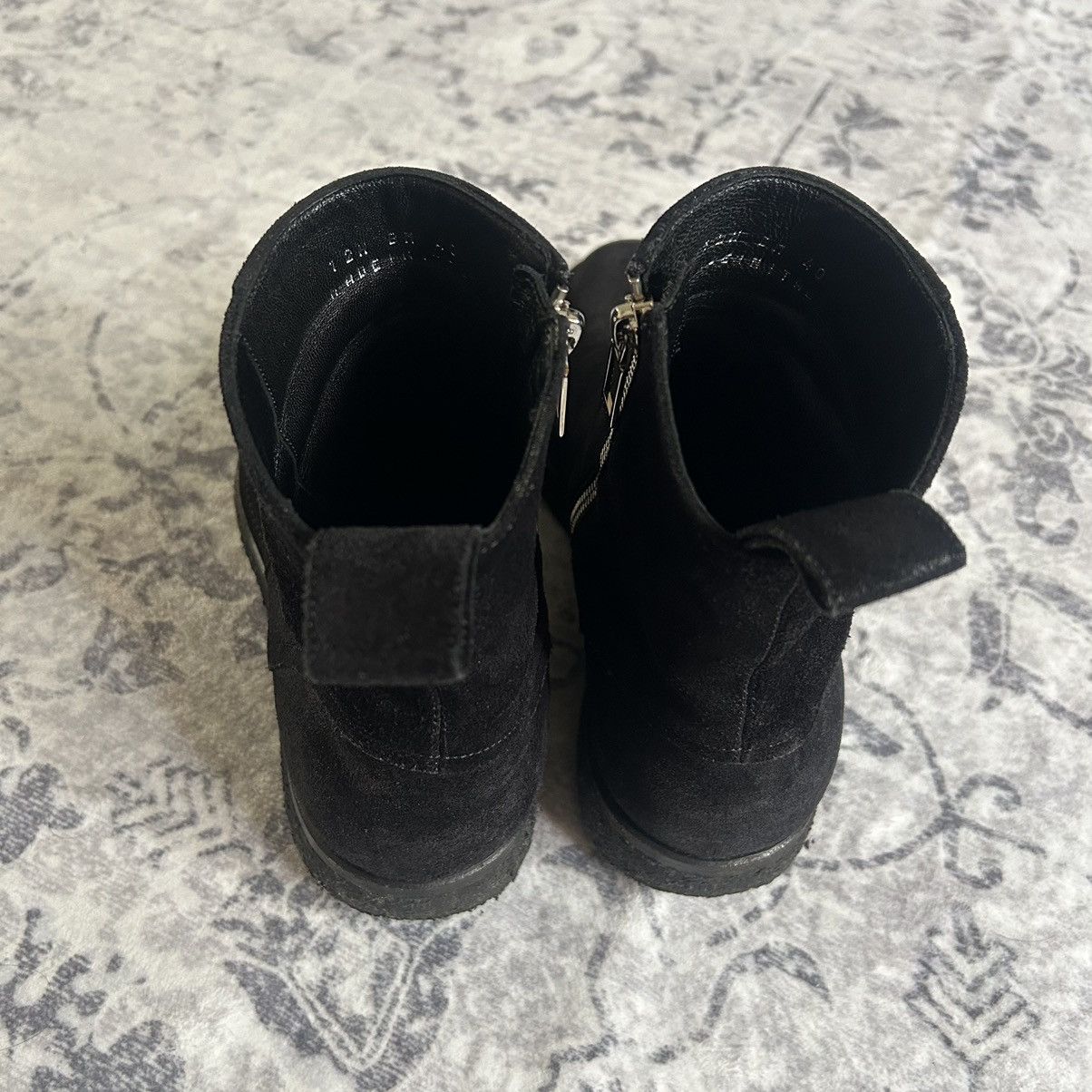 Dior Dior Homme AW12 Blistered Suede Zipper Boots Size US 7.5 / EU 40-41 - 6 Thumbnail