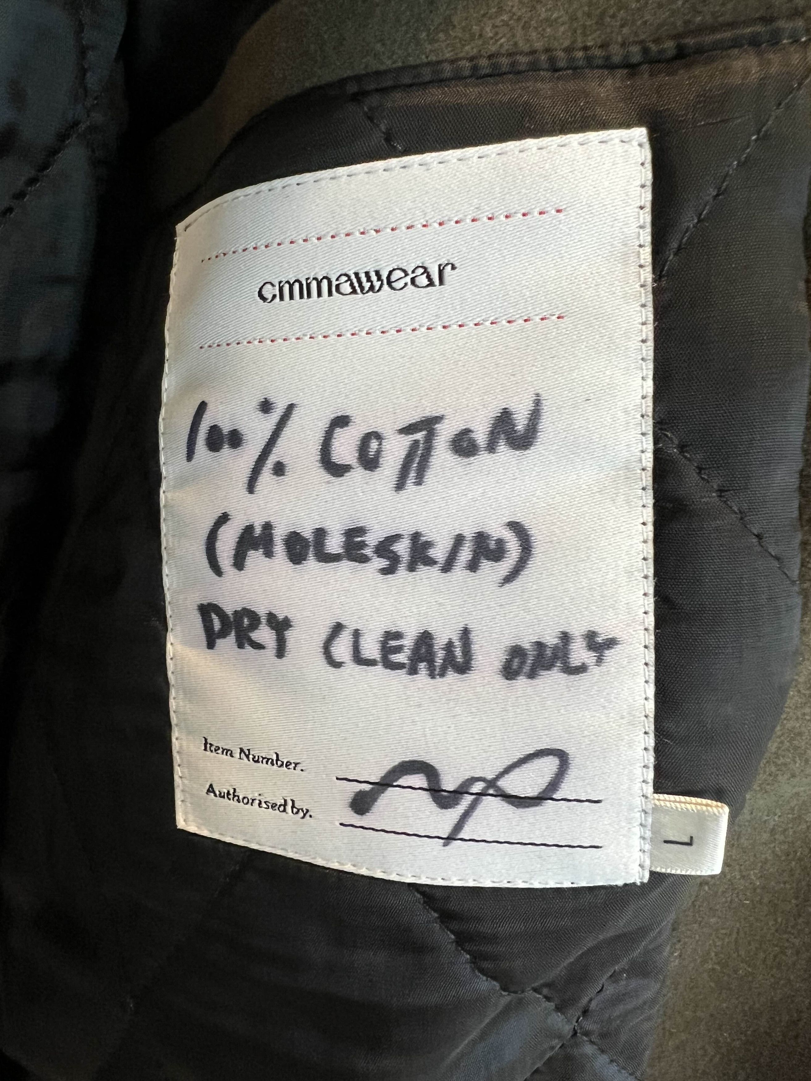 CMMAWEAR CMMAWEAR Moleskin Terminator Bomber Size US L / EU 52-54 / 3 - 4 Thumbnail