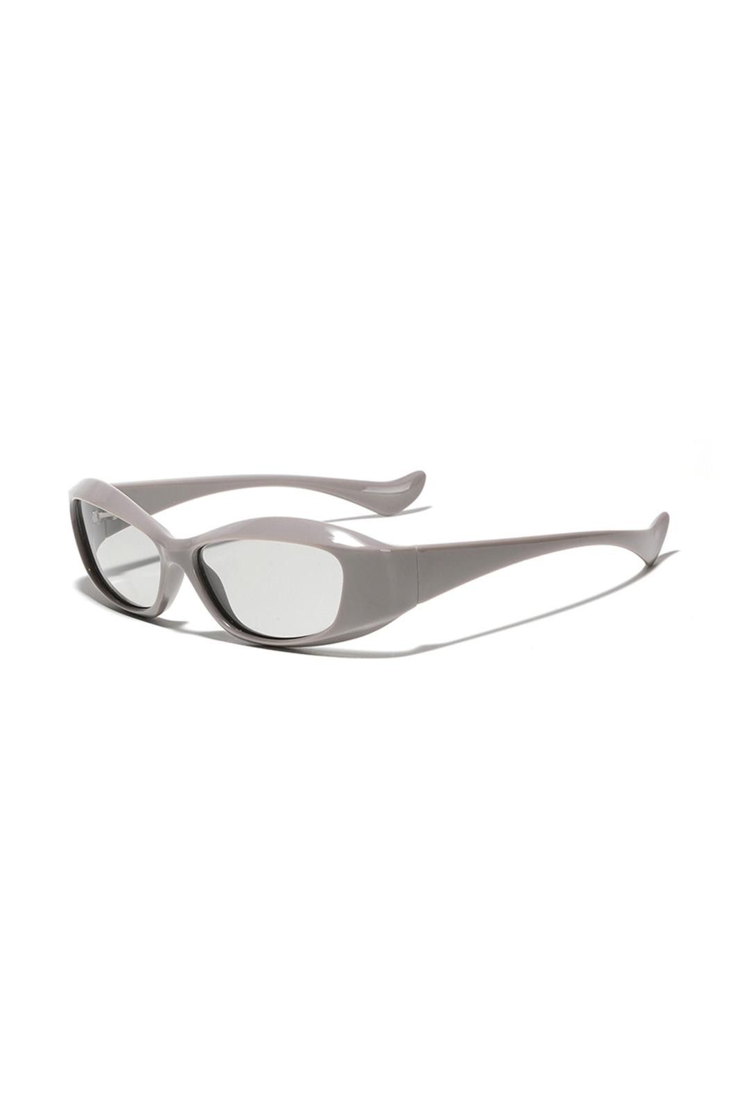 Japanese Brand Rare Vtg Y2k Avant Garde Round Sunglasses Grey Unisex OS Size ONE SIZE - 1 Thumbnail