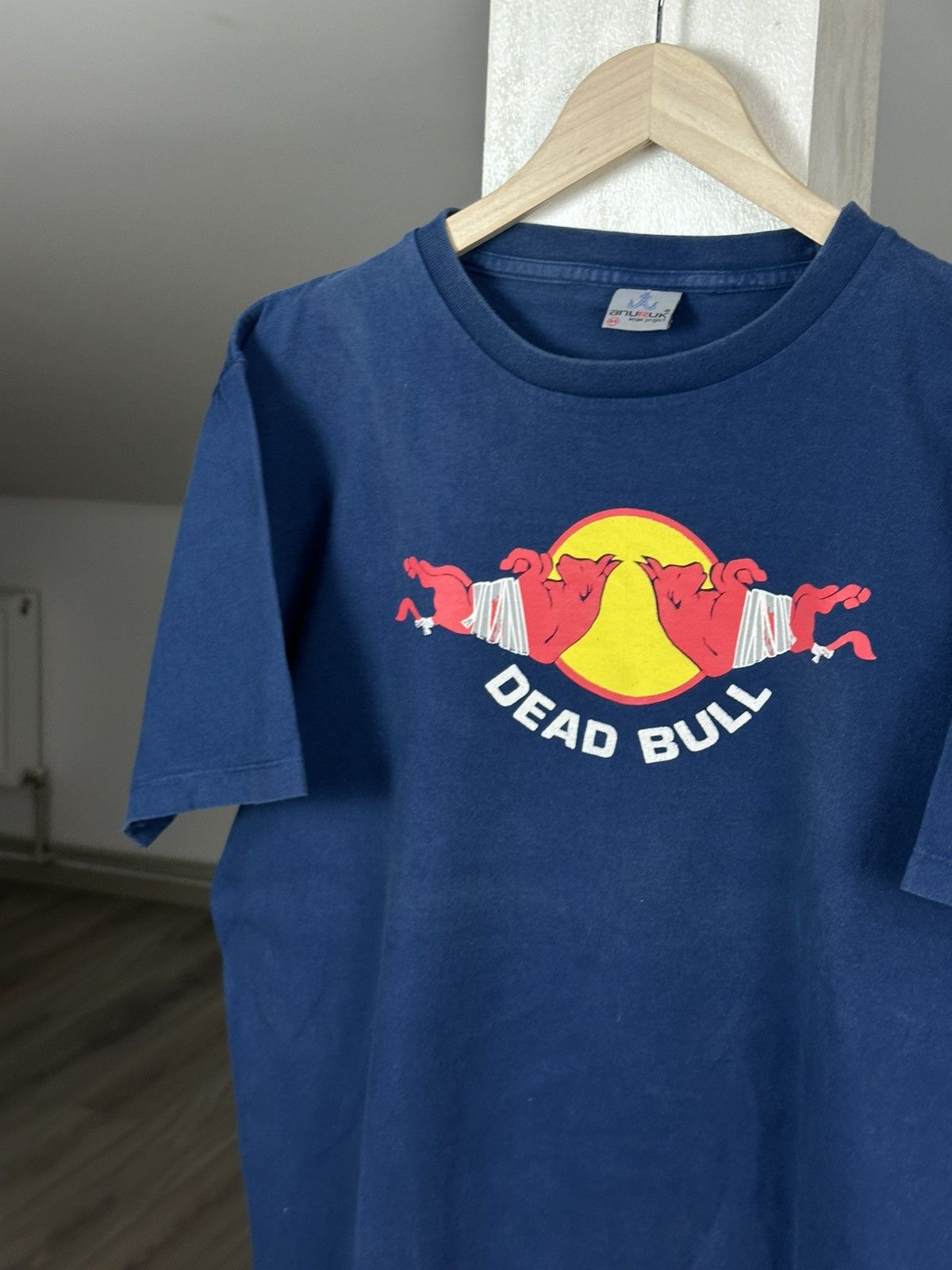 Other Vintage Y2K ADULT “ DEAD BULL RIP LOGO “ FUNNY BuyTee Size US L / EU 52-54 / 3 - 3 Thumbnail