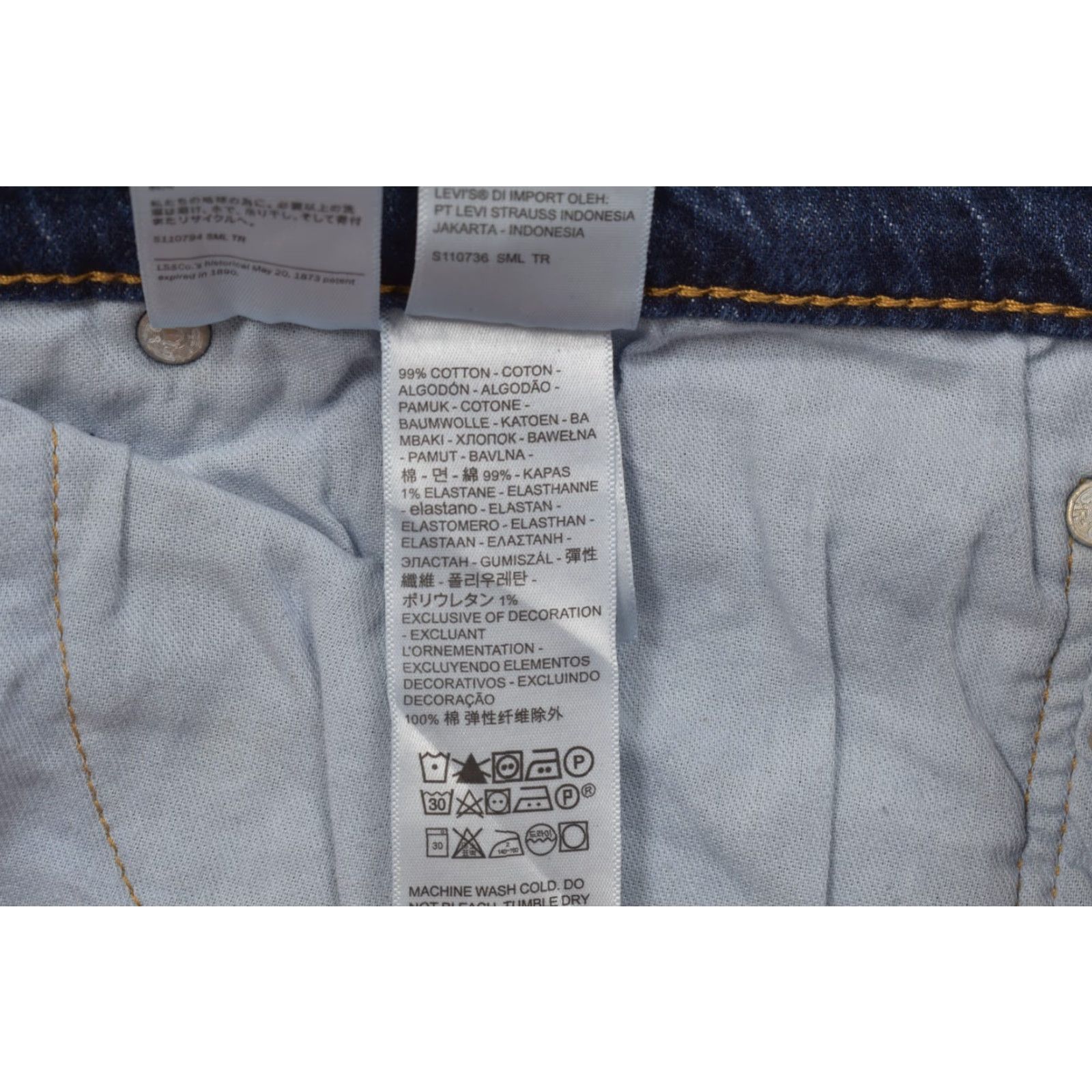 Levi's VINTAGE Levi's 541 Athletic Taper Jeans Blue Denim 36x32 New With Tags Size US 36 / EU 52 - 7 Thumbnail