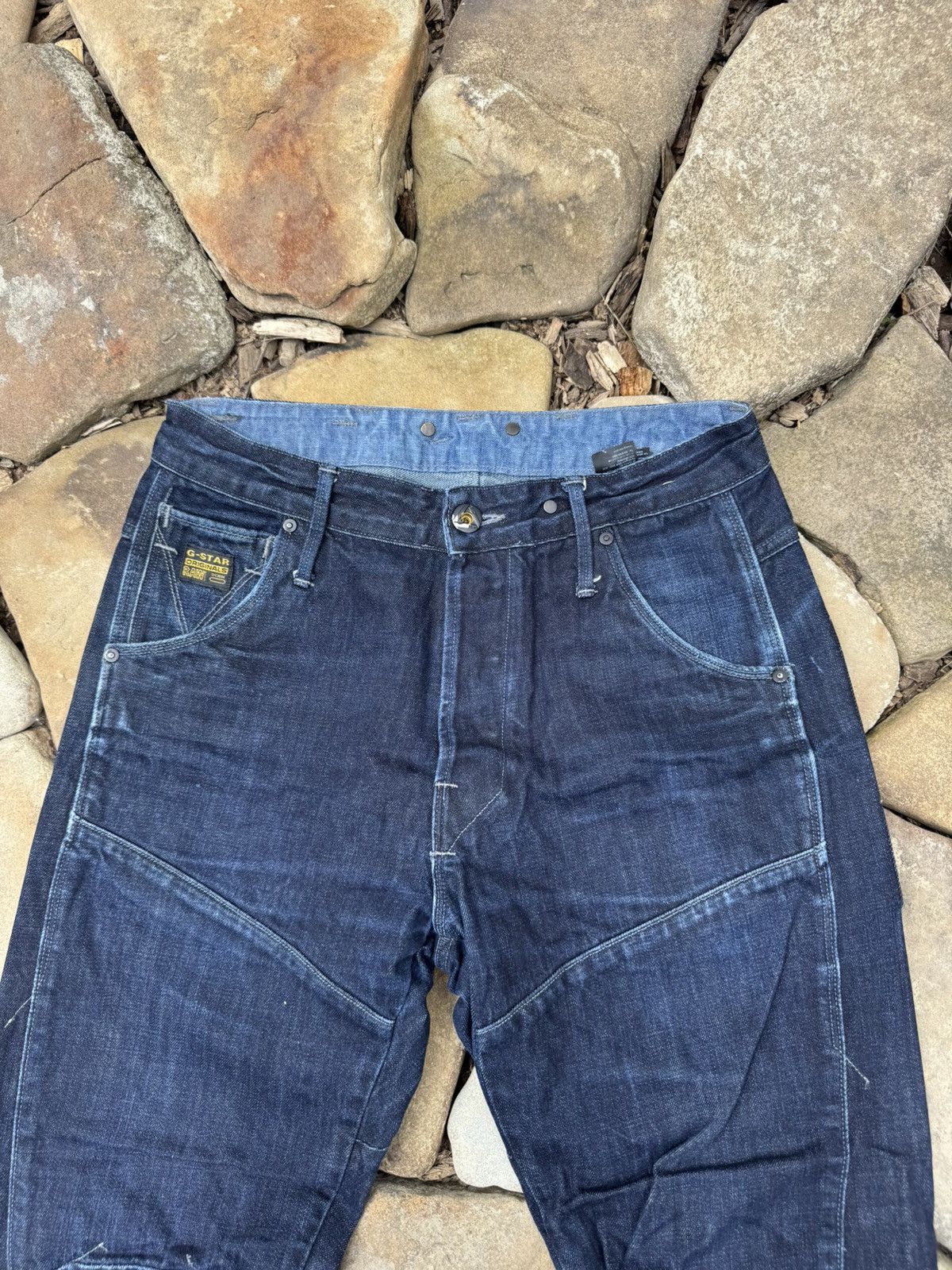 G-Star Vintage G-Star Elwood Indigo Y2k Jeans Pants Size US 33 - 7 Thumbnail