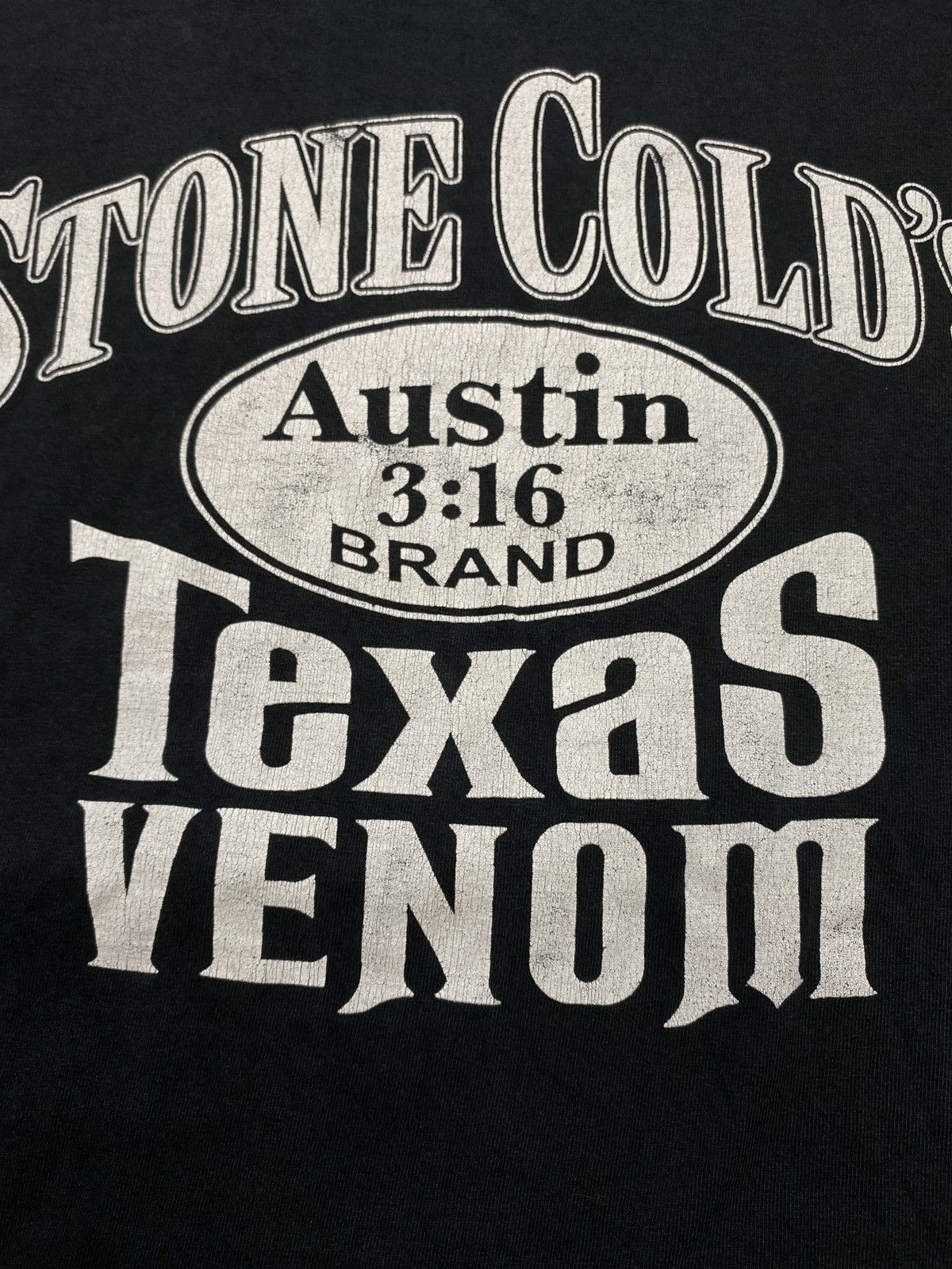 WWE Stone colds Texas venom 101 proofs black longsleeve wwe Size US L / EU 52-54 / 3 - 6 Thumbnail