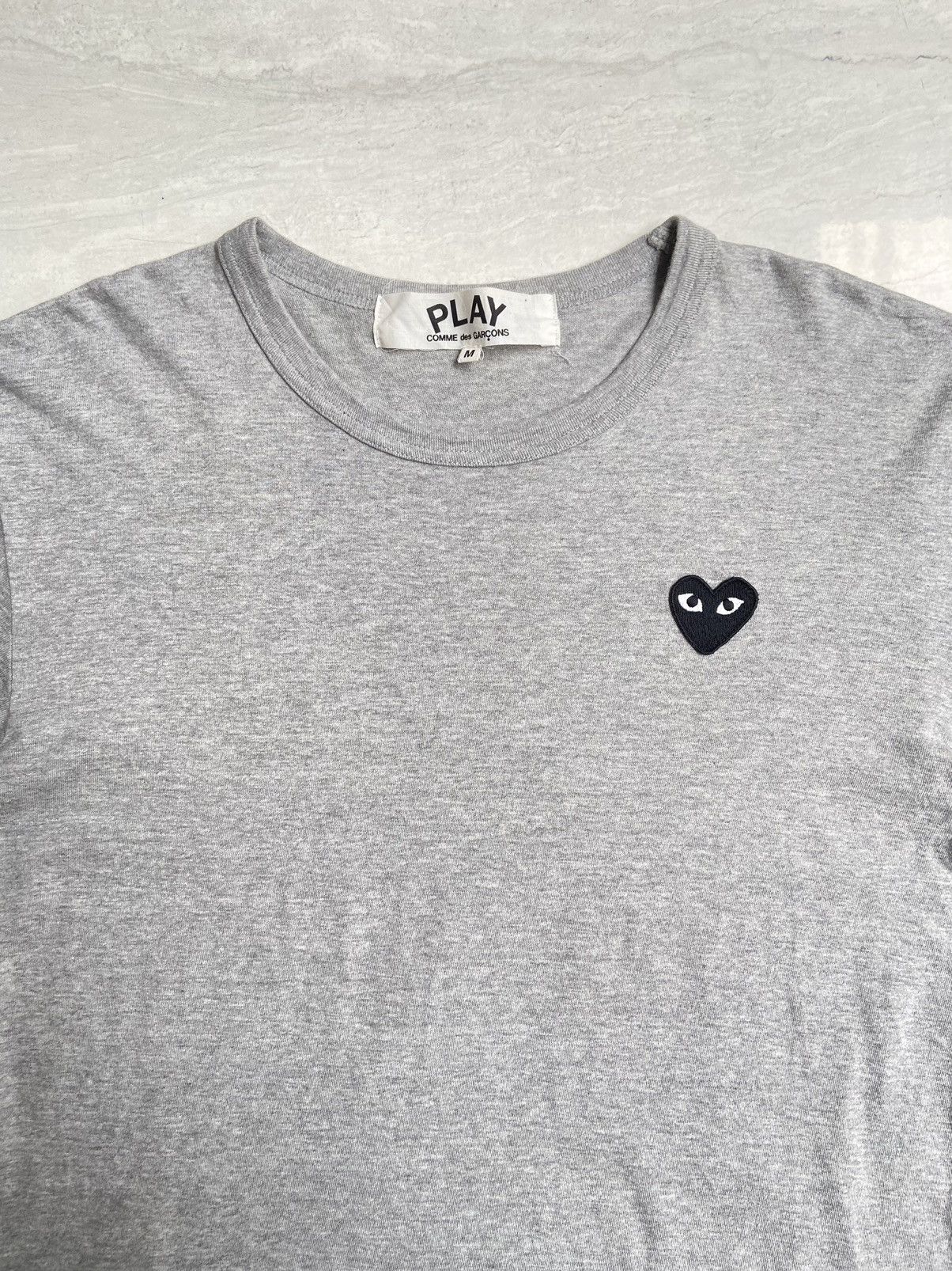 Comme des Garcons PLAY COMME Des GARCONS PLAY Grey T-shirt Size US S / EU 44-46 / 1 - 8 Thumbnail