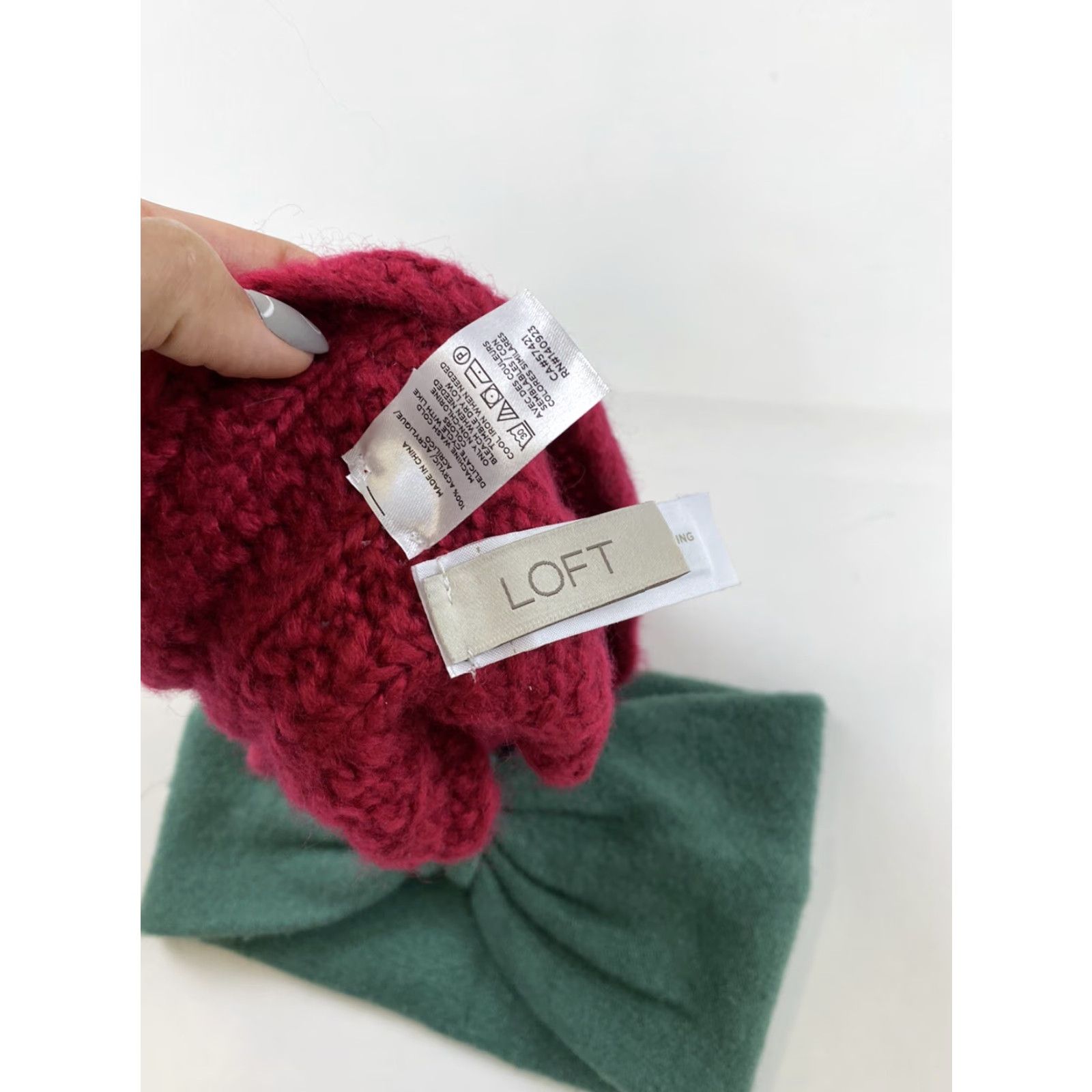 Loft LOFT Headband Women Multicolor Lot of 2 Size ONE SIZE - 2 Thumbnail