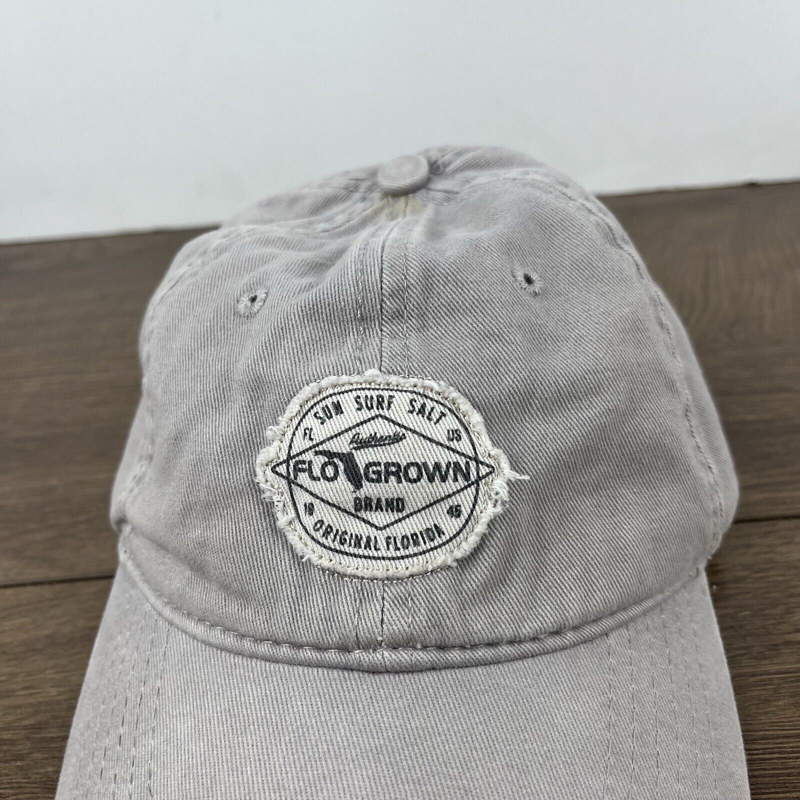 Other Florida Grown Hat Florida Baseball Hat Gray Adjustable Hat G Size ONE SIZE - 8 Thumbnail