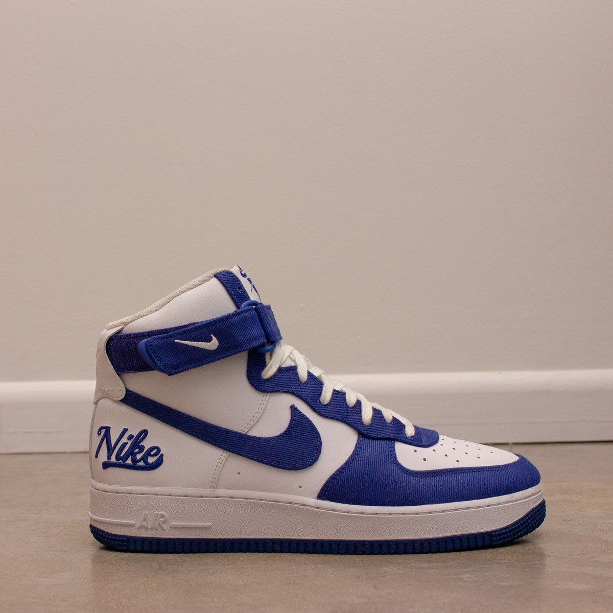 Dodgers Blue Air Force Lv8 High Top Nike Air Force High 2021 '07