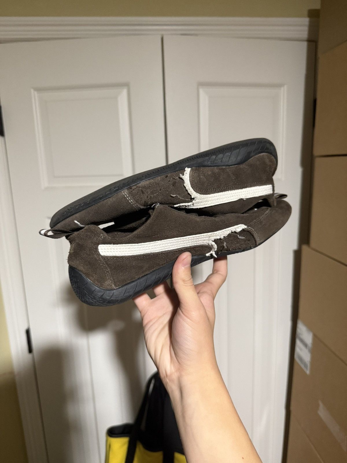 Balenciaga × Puma Balenciaga Puma Brown SpeedCat Size US 8.5 / EU 41-42 - 5 Thumbnail
