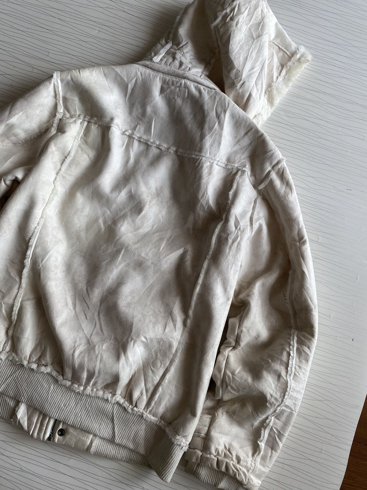 In The Attic IN THE ATTIC Japan Shearling Trench Coat Hoodie Size US L / EU 52-54 / 3 - 12 Thumbnail