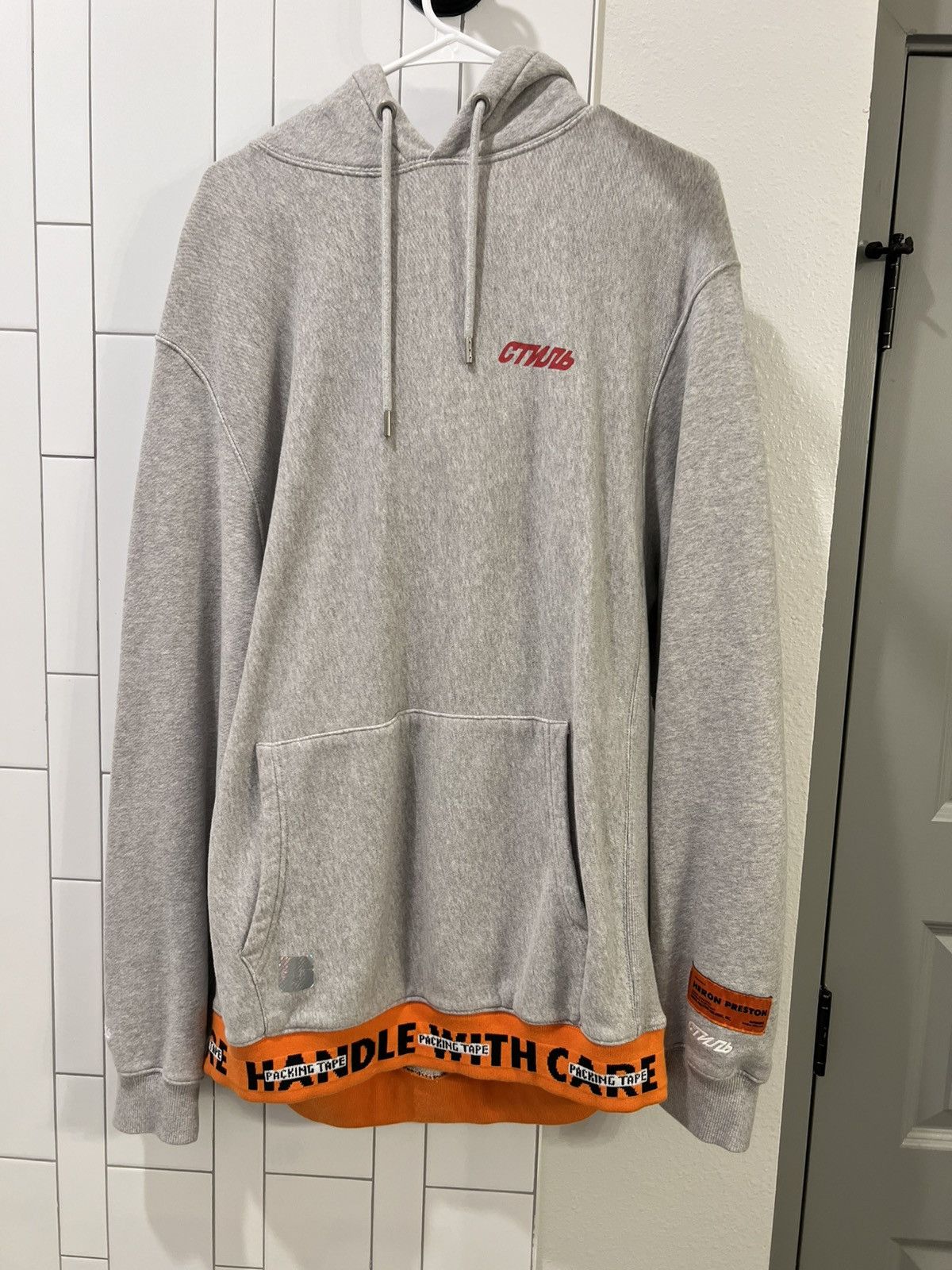 Heron Preston Heron Preston Packing Tape Hoodie Size US M / EU 48-50 / 2 - 1 Thumbnail