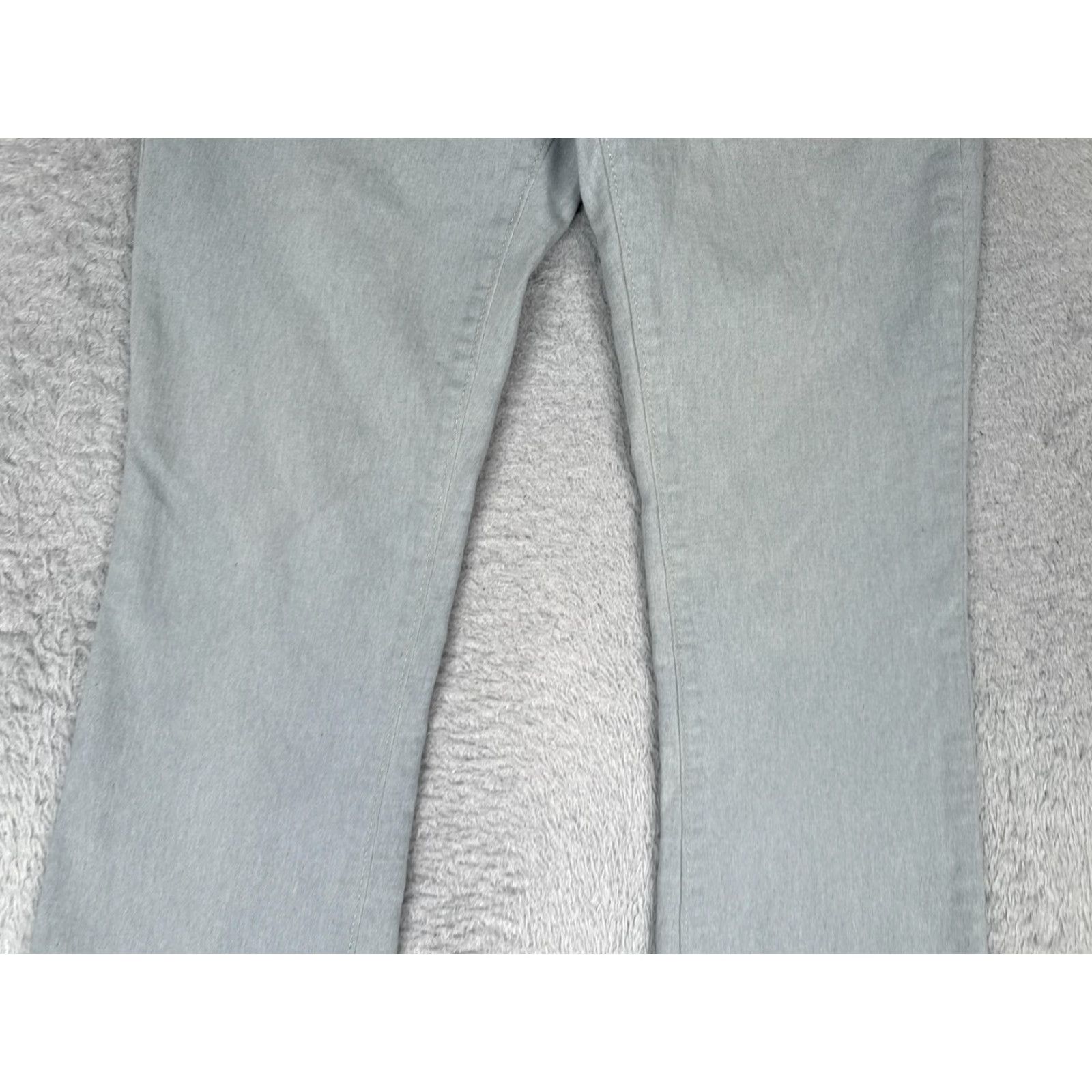 Vintage No Boundaries Jeans Womens Juniors 9 Blue Light Wash Bootcut Stretch Denim Pants Size 30" / US 8 / IT 44 - 3 Thumbnail