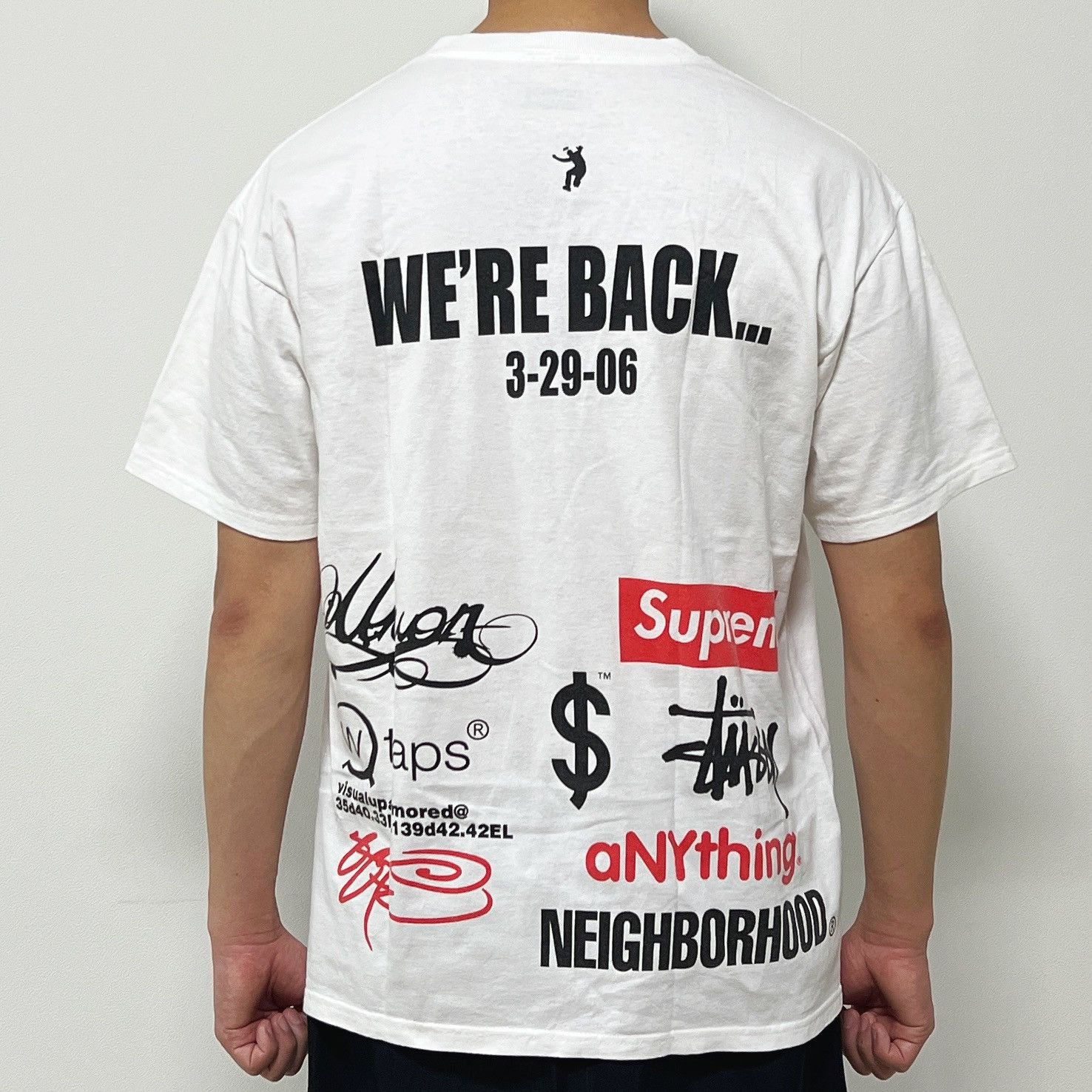 Supreme Supreme 2006 UNION LA Promo Opening Store T-Shirt “RETURN OF Size US L / EU 52-54 / 3 - 1 Thumbnail