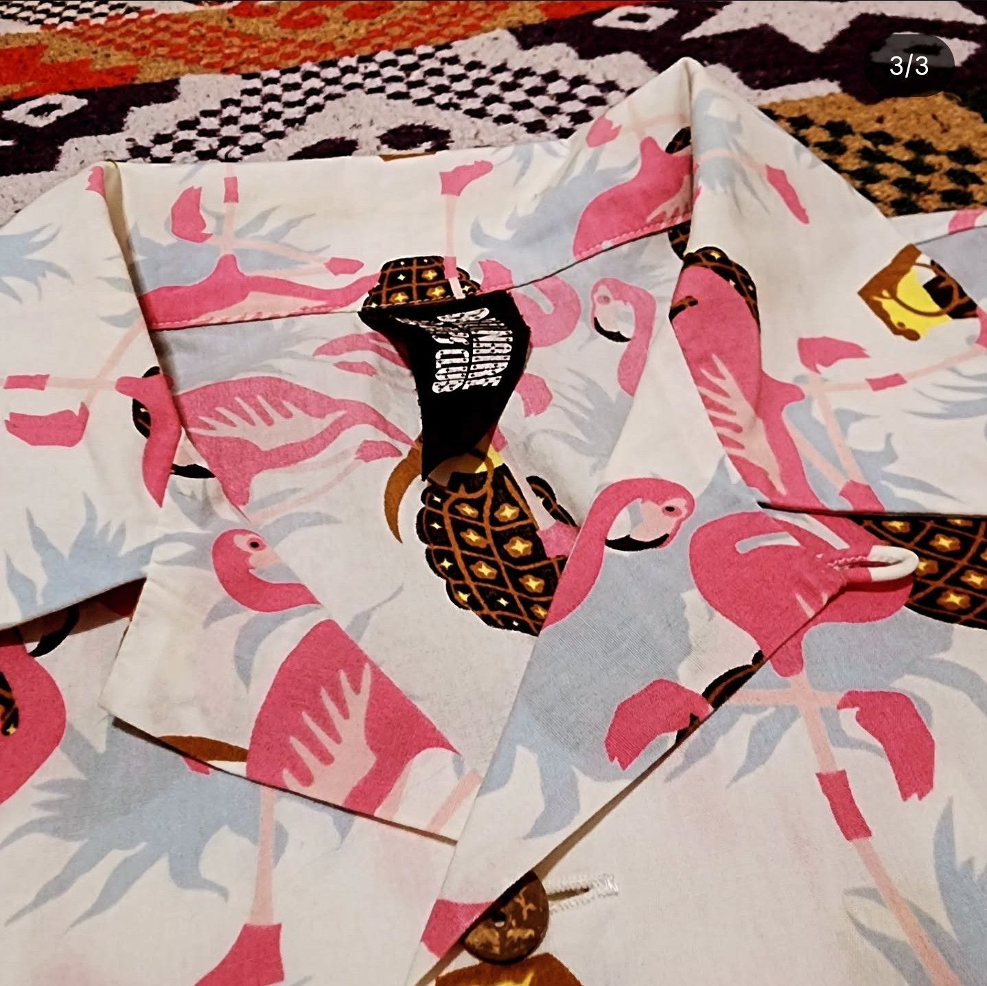 Billionaire Boys Club Billionaire Boys Club "Pineapple & Grenade" Button up Size US L / EU 52-54 / 3 - 3 Thumbnail