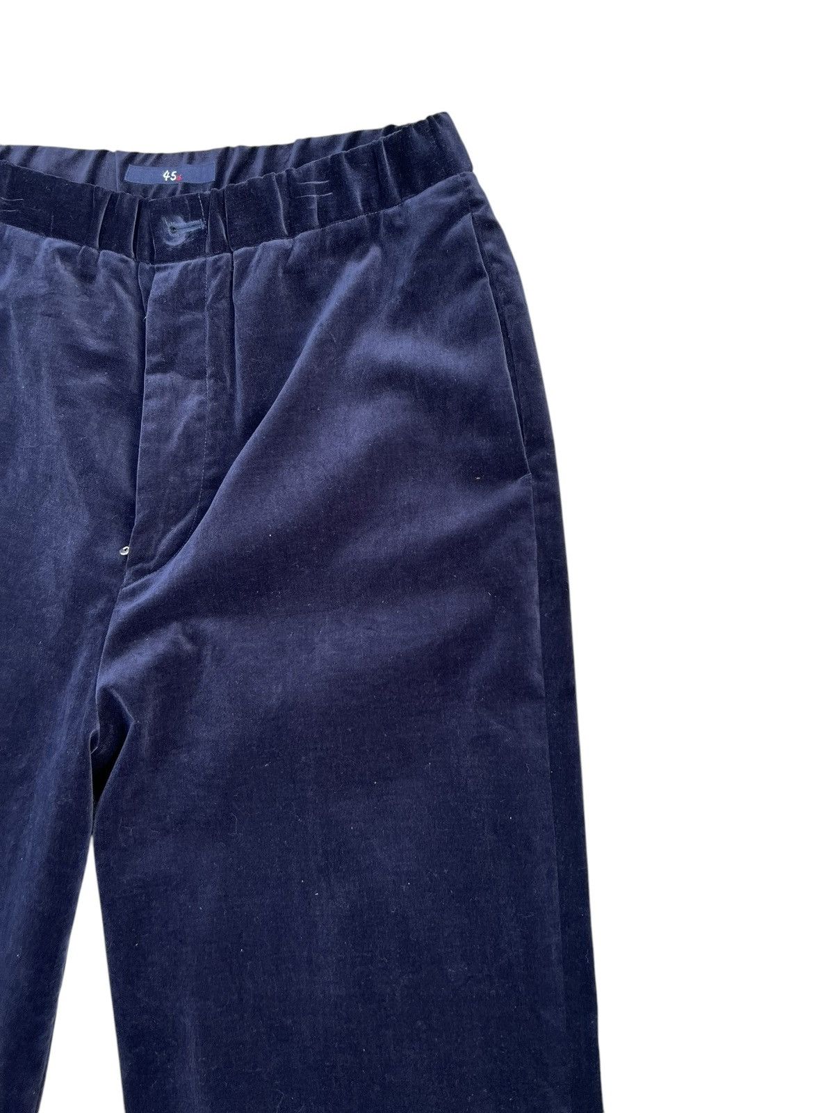 45rpm 45rpm Velvet Navy Blue Stretchable Waist Trouser Pant Size 3 Size US 30 / EU 46 - 9 Thumbnail