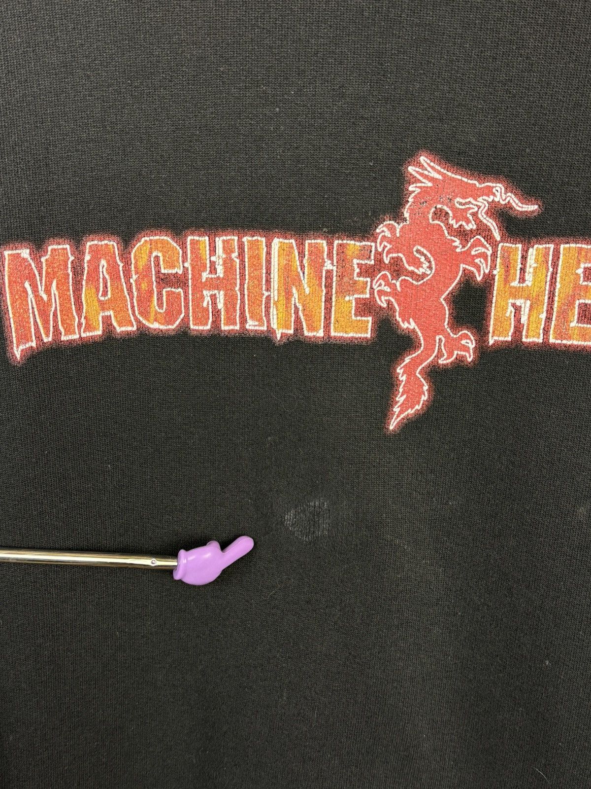 Band Tees Vintage Machine Head Supercharger Distressed Hoodie ~L Size US L / EU 52-54 / 3 - 3 Thumbnail