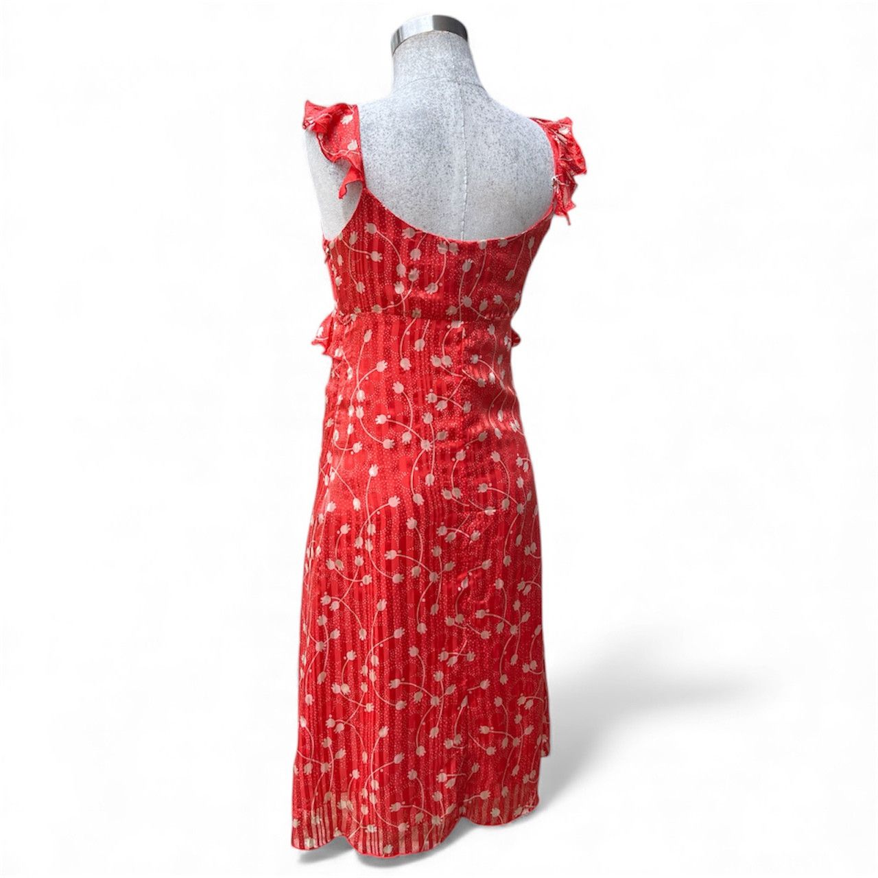 Anna Sui Vintage 90s red dress Size XS / US 0-2 / IT 36-38 - 4 Thumbnail