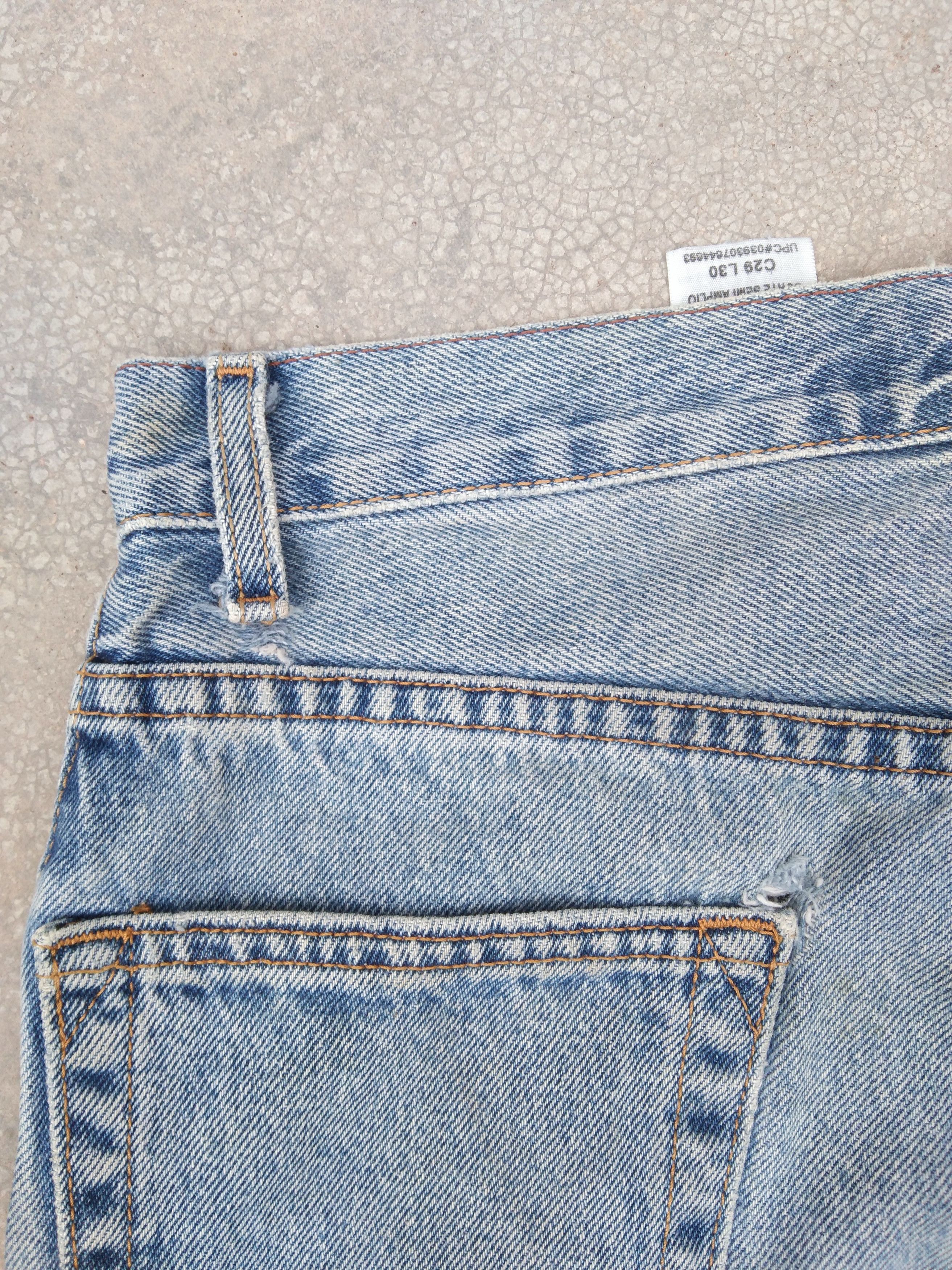 Levi's Vintage Levi's Signature Relaxed Straight Leg Jeans 29x30 Size US 29 - 4 Thumbnail