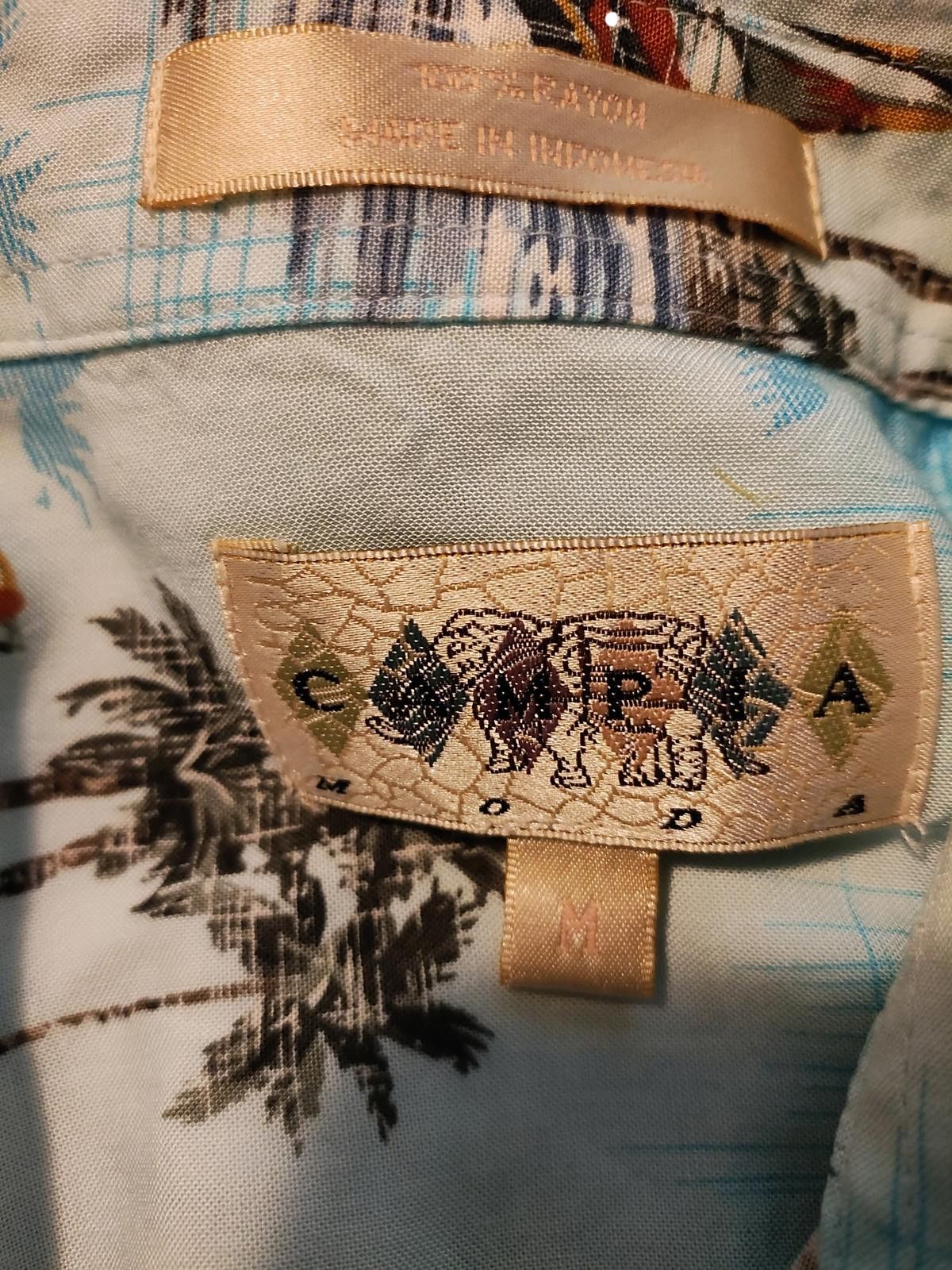 Campia Moda Campia Moda Hawaiian Rayon Button-Up Shirt Medium Size US M / EU 48-50 / 2 - 5 Thumbnail
