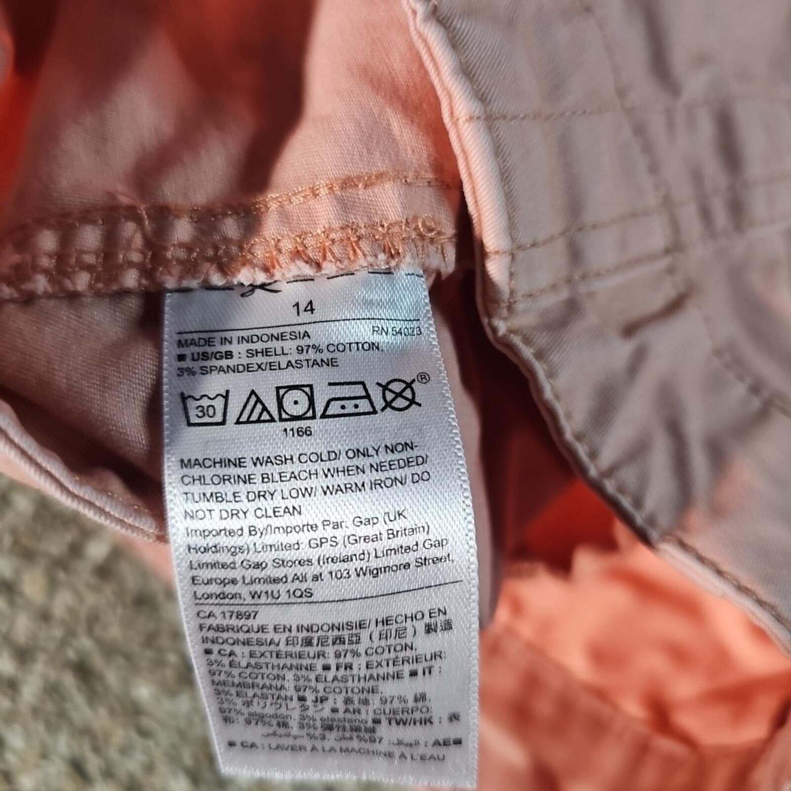 Gap Gap For Good 14 Girlfriend Khaki Short Size 36" / US 14 / IT 50 - 7 Thumbnail