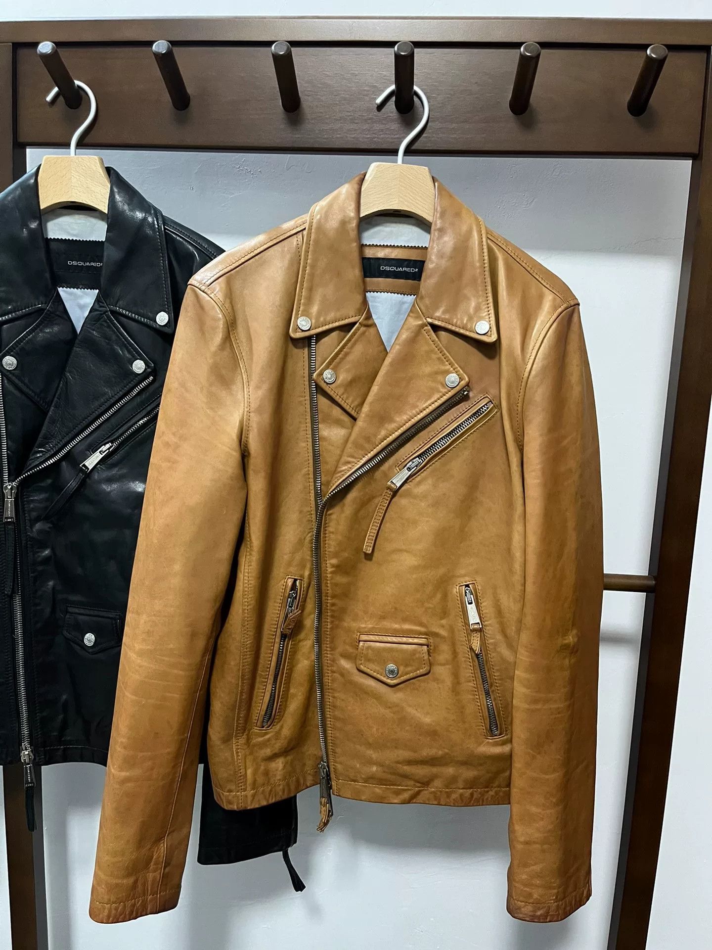 Dsquared2 Men's Horse Leather Jacket