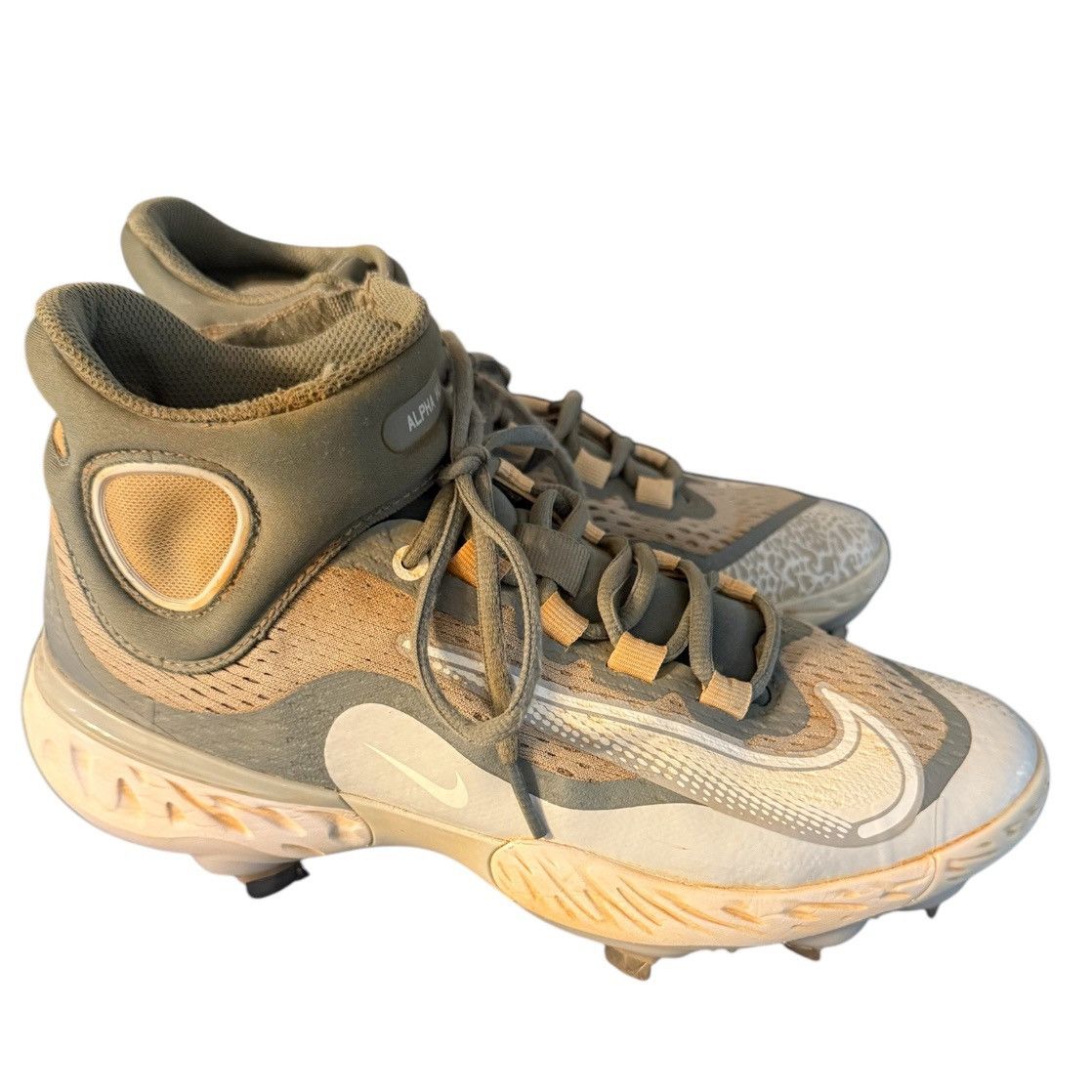 Nike Alpha Huarache Elite 4 Metal Baseball Cleats Size 7.5