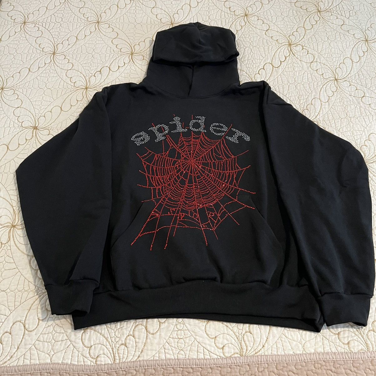 Sp5der Spider Worldwide SP5DER Websuit Hoodie Black Red Size US XL / EU 56 / 4 - 2 Thumbnail