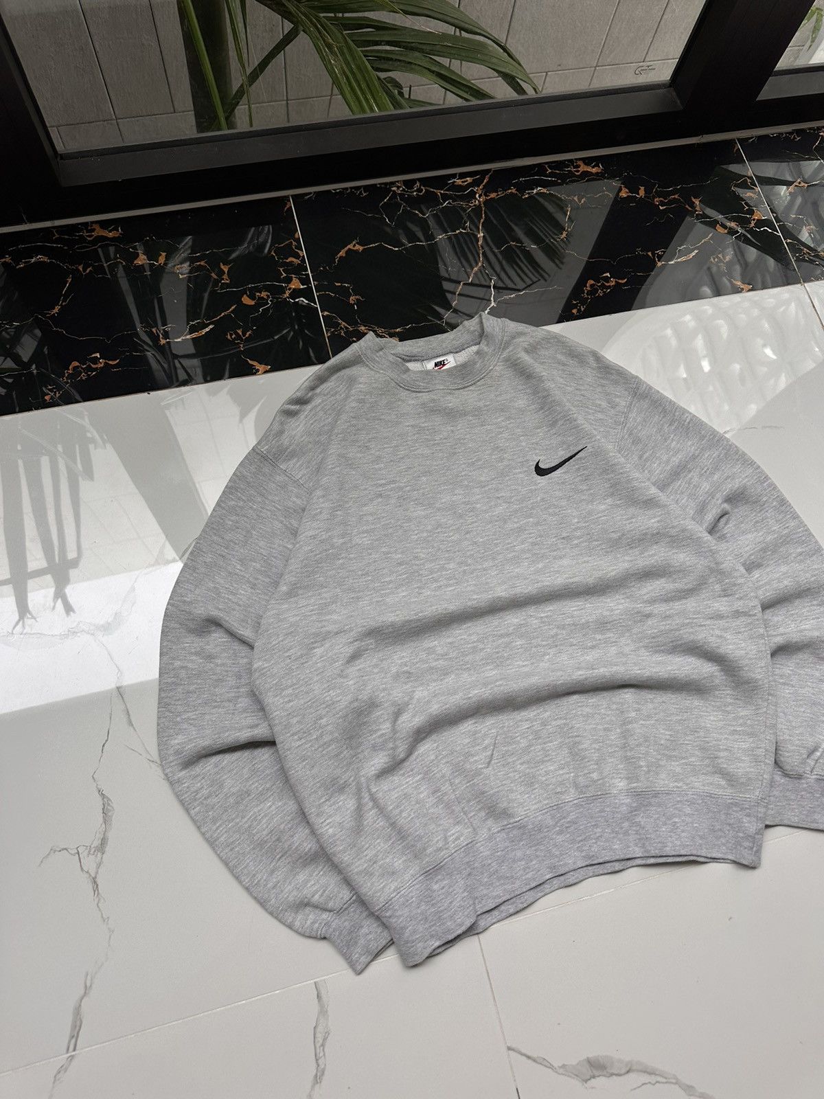 Nike × Vintage NIKE VINTAGE BASIC LOGO STREETWEAR SWEATSHIRT Size US M / EU 48-50 / 2 - 2 Thumbnail