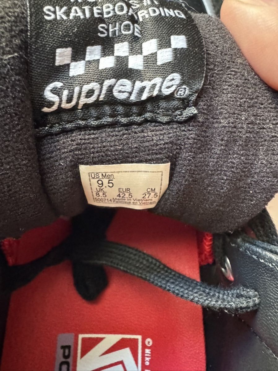 Supreme Supreme x Mike Kelley Vans Half Cab Size US 9.5 / EU 42-43 - 8 Thumbnail