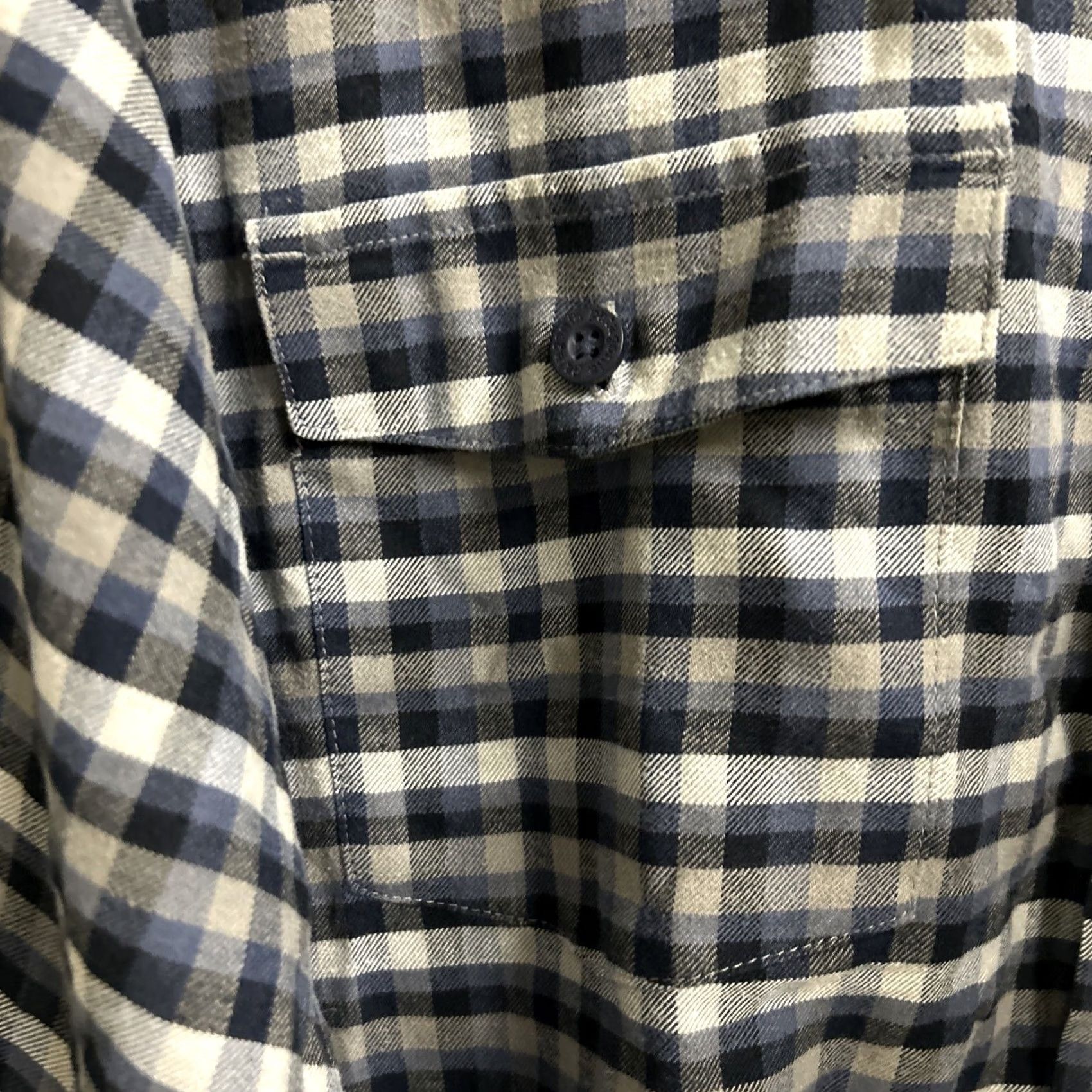 Patagonia Patagonia Shirt Blue Plaid Organic Cotton Button-Up Long Sleeve XL Men’s Regular Size Adjustable Collar Button-Up Shirt Size US XL / EU 56 / 4 - 6 Thumbnail