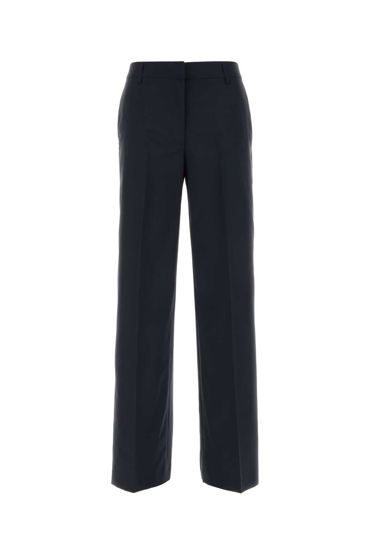 PT Torino Navy Blue Twill Francoise Pant Size 32" / US 10 / IT 46 - 1 Thumbnail