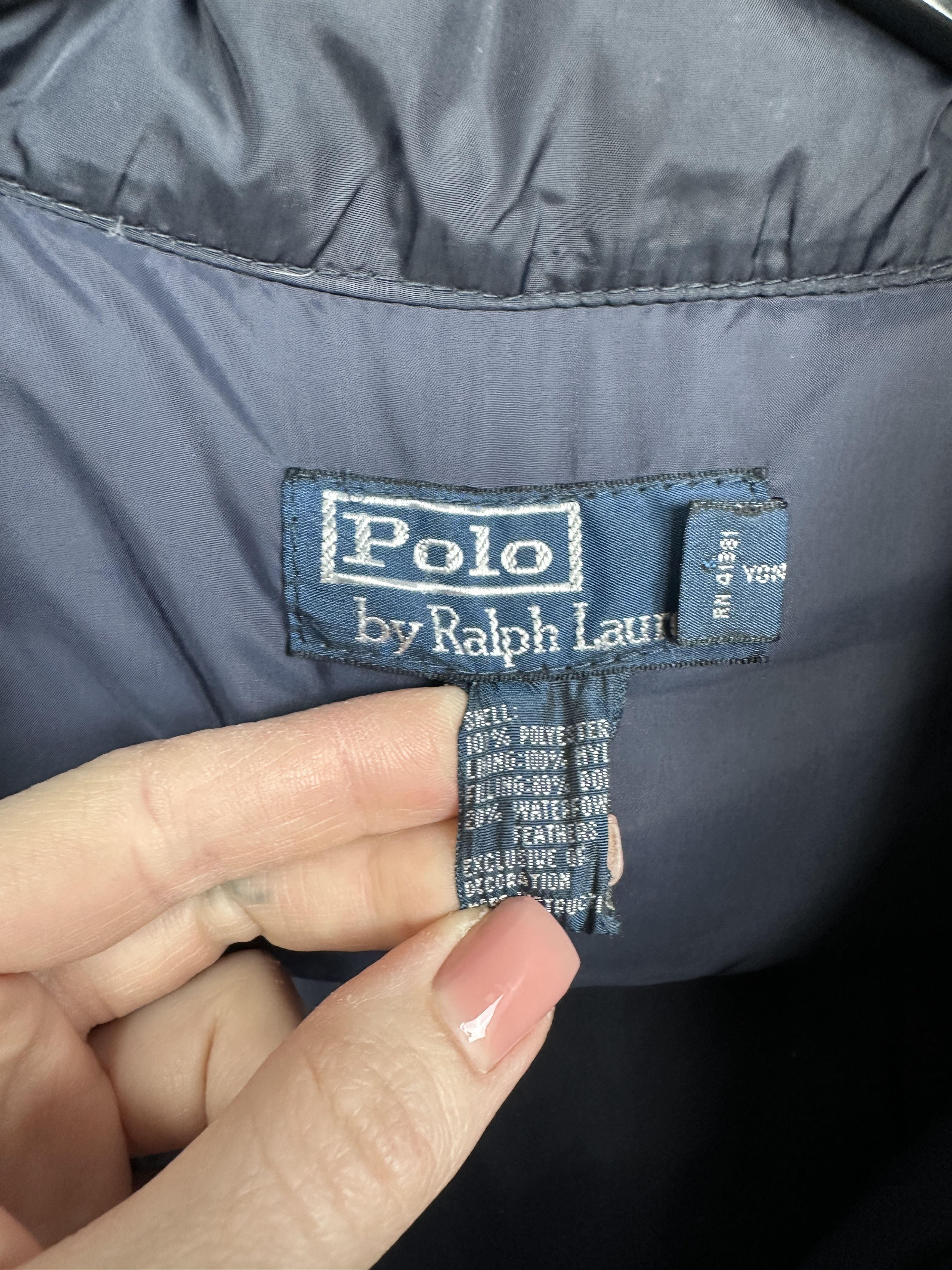 Polo Ralph Lauren Polo Ralph Lauren Vintage Mens Down Puffer Jacket Size US L / EU 52-54 / 3 - 4 Thumbnail