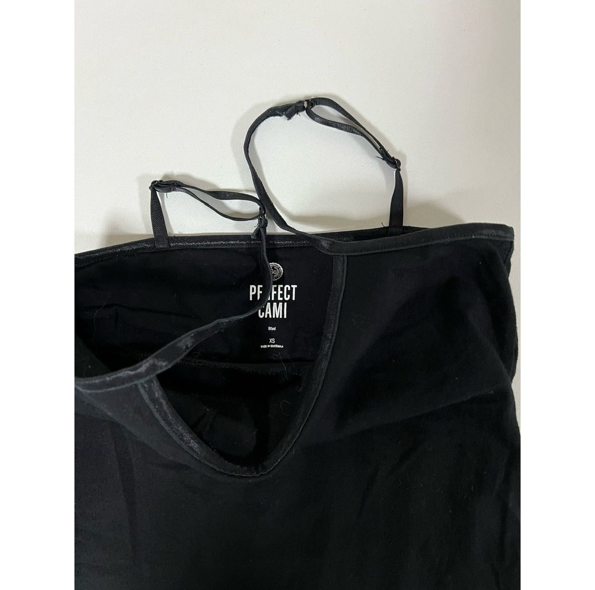 Sonoma SO Black ‘The Perfect Cami’ Camisole Tank Top Shirt Size XS🖤 Size XS / US 0-2 / IT 36-38 - 3 Thumbnail