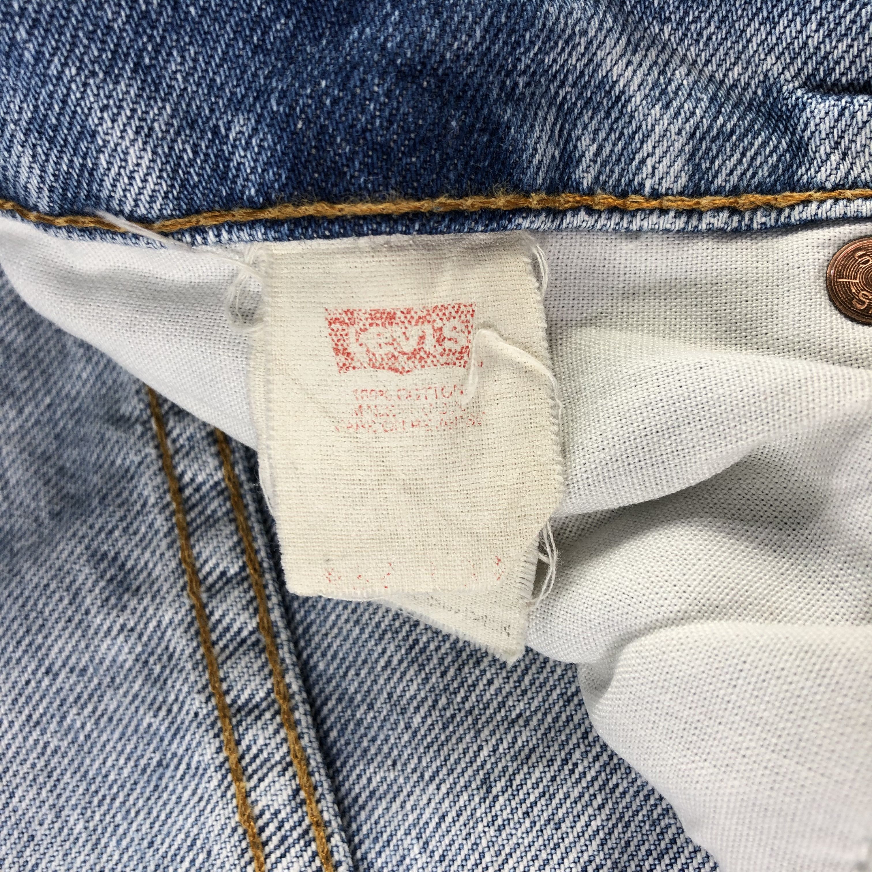 Levi's Vintage 90s Levi's 510 Jeans Dirty Wash Denim KJ1404 Size US 30 / EU 46 - 10 Thumbnail