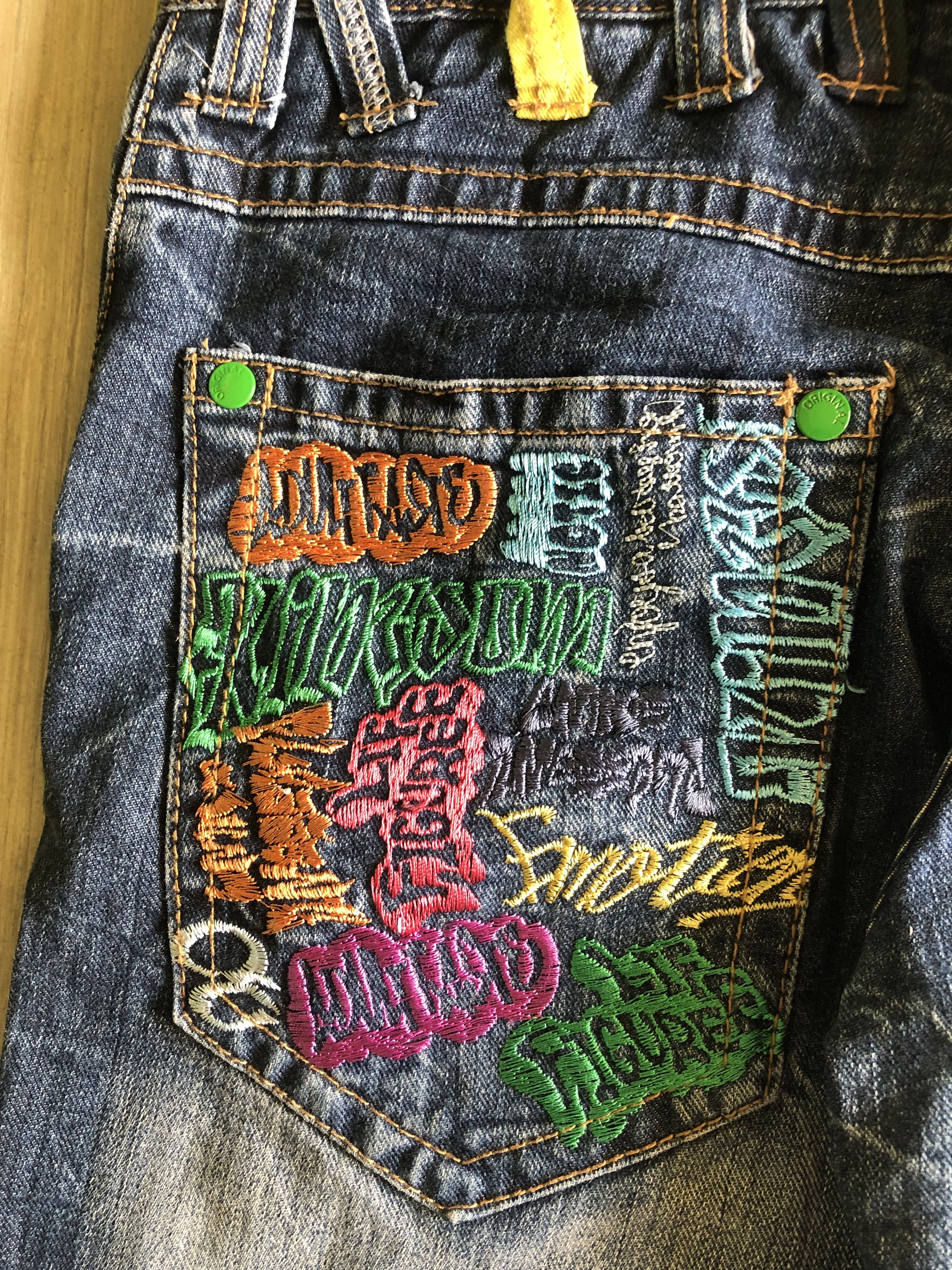 If Six Was Nine vintage sorridere japanese double waist straight cut jeans Size US 31 - 4 Thumbnail