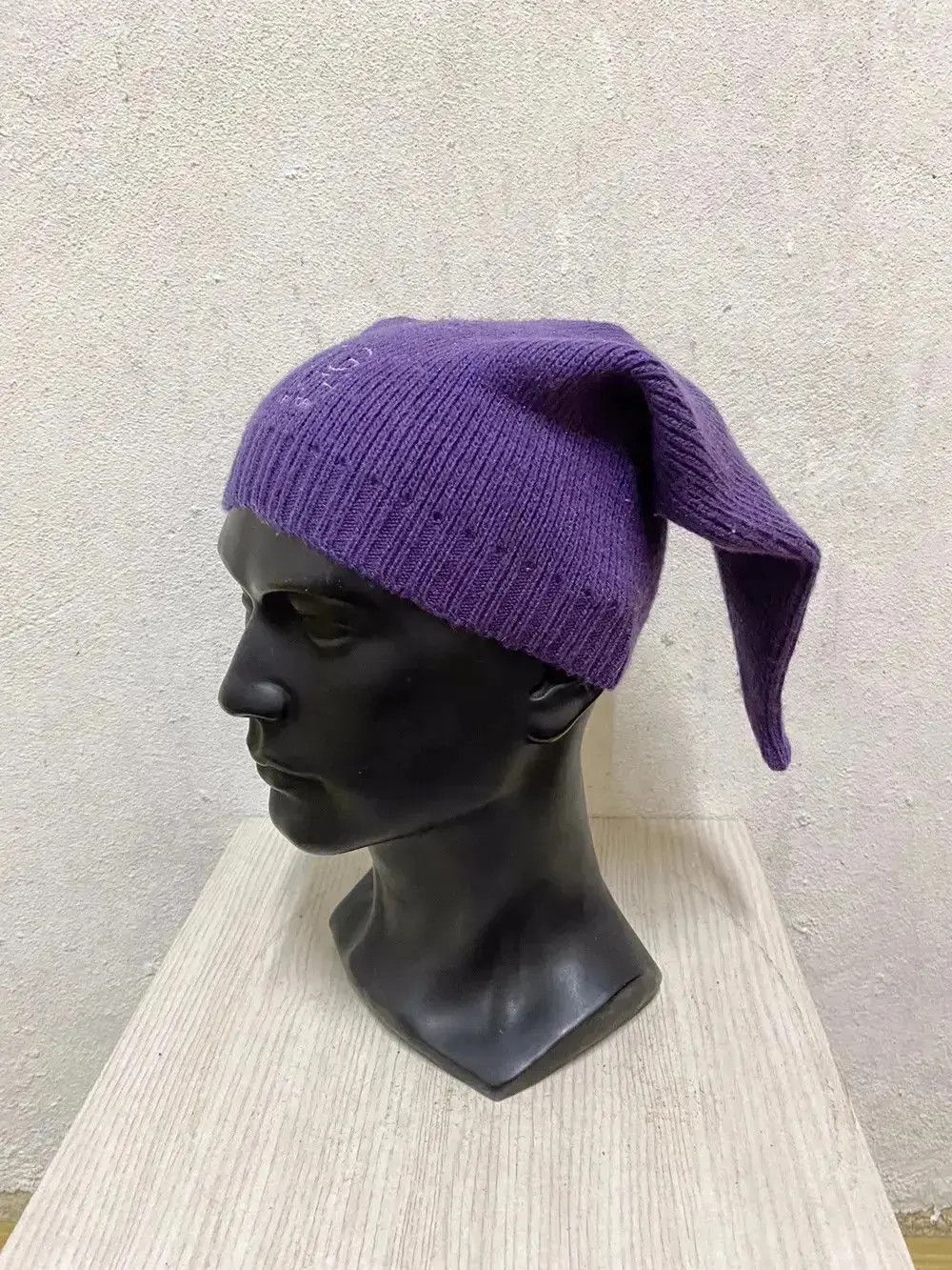 Vintage Rare E.G Smith New York Devil Horn Beanie Hat Size ONE SIZE - 3 Thumbnail