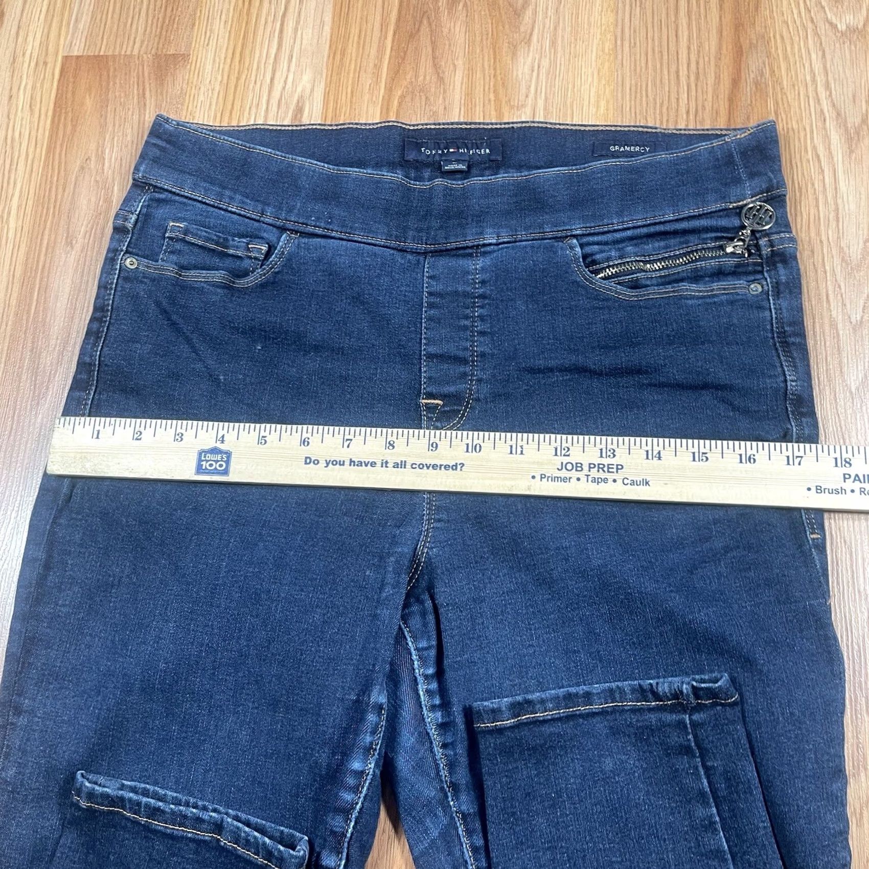 Tommy Hilfiger Tommy Hilfiger Jeans Womens Size 10 Gramercy Stretch High Rise Skinny Blue Denim Size 32" / US 10 / IT 46 - 5 Thumbnail