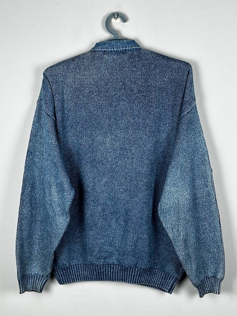 Vintage Vintage Blue Willi’s Nautical Knit Sweater Sailboat Denim Size US L / EU 52-54 / 3 - 9 Thumbnail