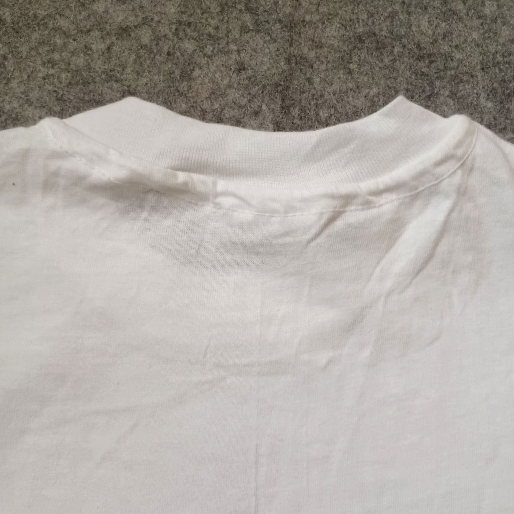 Hanes VINTAGE Hanes Beefy-T T-Shirt Mens M White Napa Valley Short Sleeve Graphic Print Logo 1990s USA Shirt Mens White Napa Valley Size US M / EU 48-50 / 2 - 3 Thumbnail
