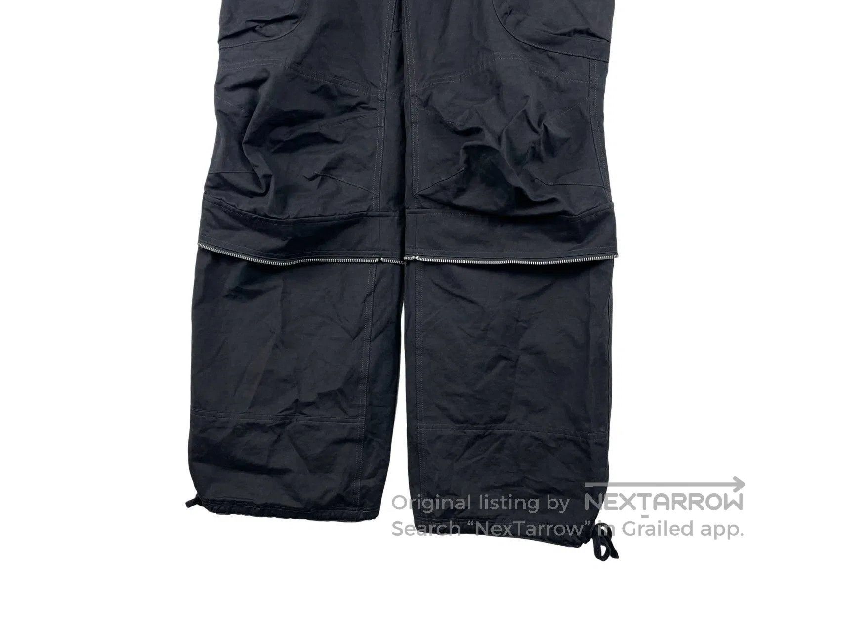 Other Far Archive size M Zipper Detail Multi-pocket Wide Leg Car Size US 27 - 4 Thumbnail