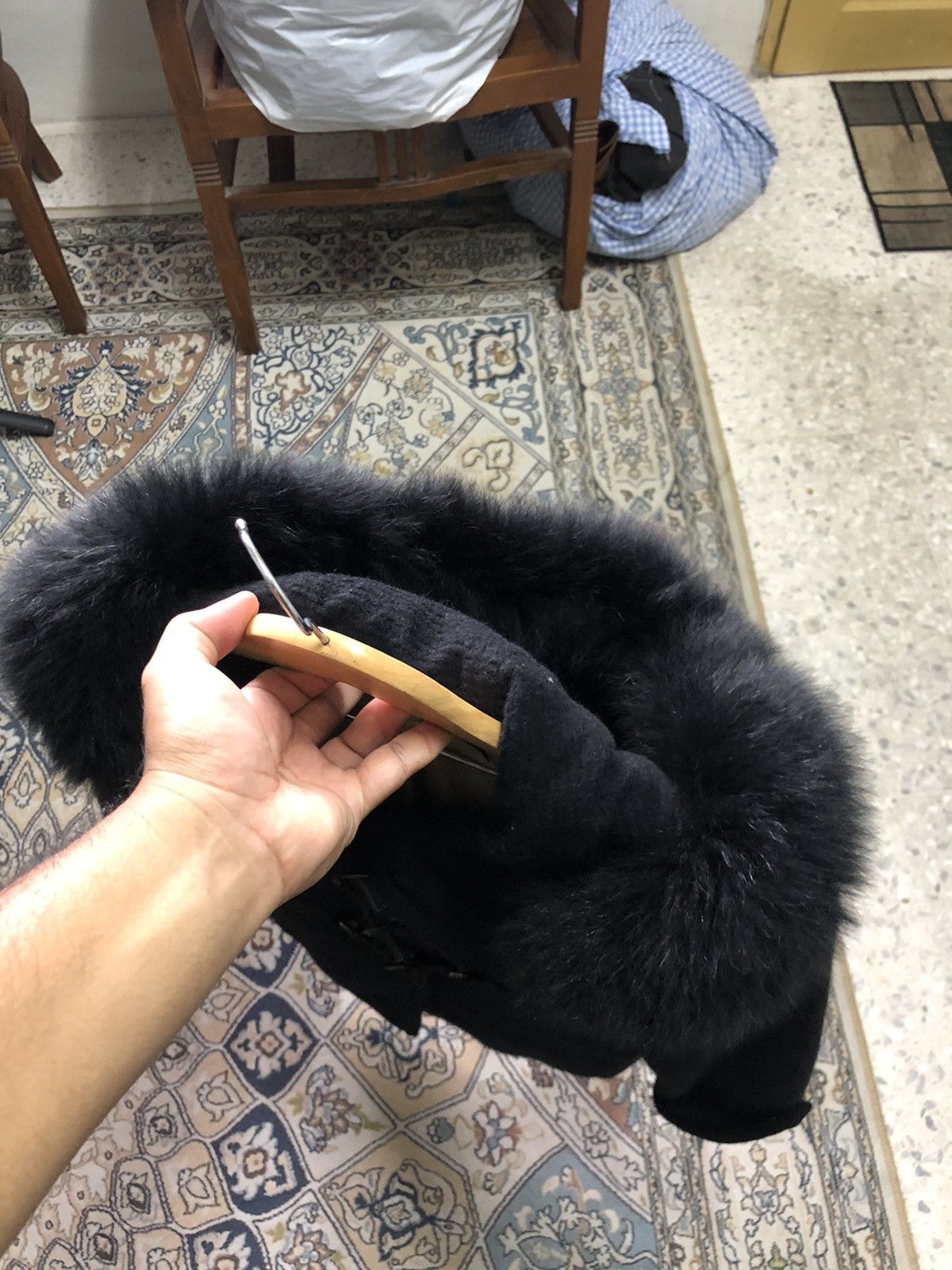 Yohji Yamamoto Ined by Yohji Yamamoto Wool Blend Winter Duffle Coat Hoodie Size M / US 6-8 / IT 42-44 - 15 Thumbnail