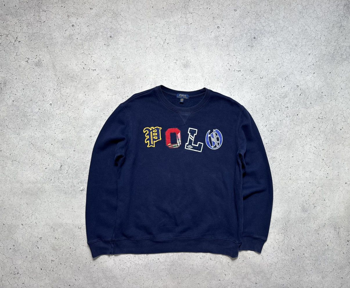 Polo Ralph Lauren Polo Ralph Lauren Sweatshirt Big Logo PRL Size US M / EU 48-50 / 2 - 1 Thumbnail