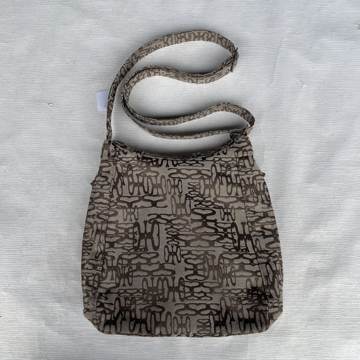 Japanese Brand Two Way Savoy Full Print Shoulder/Crossbody Bag Size ONE SIZE - 12 Thumbnail