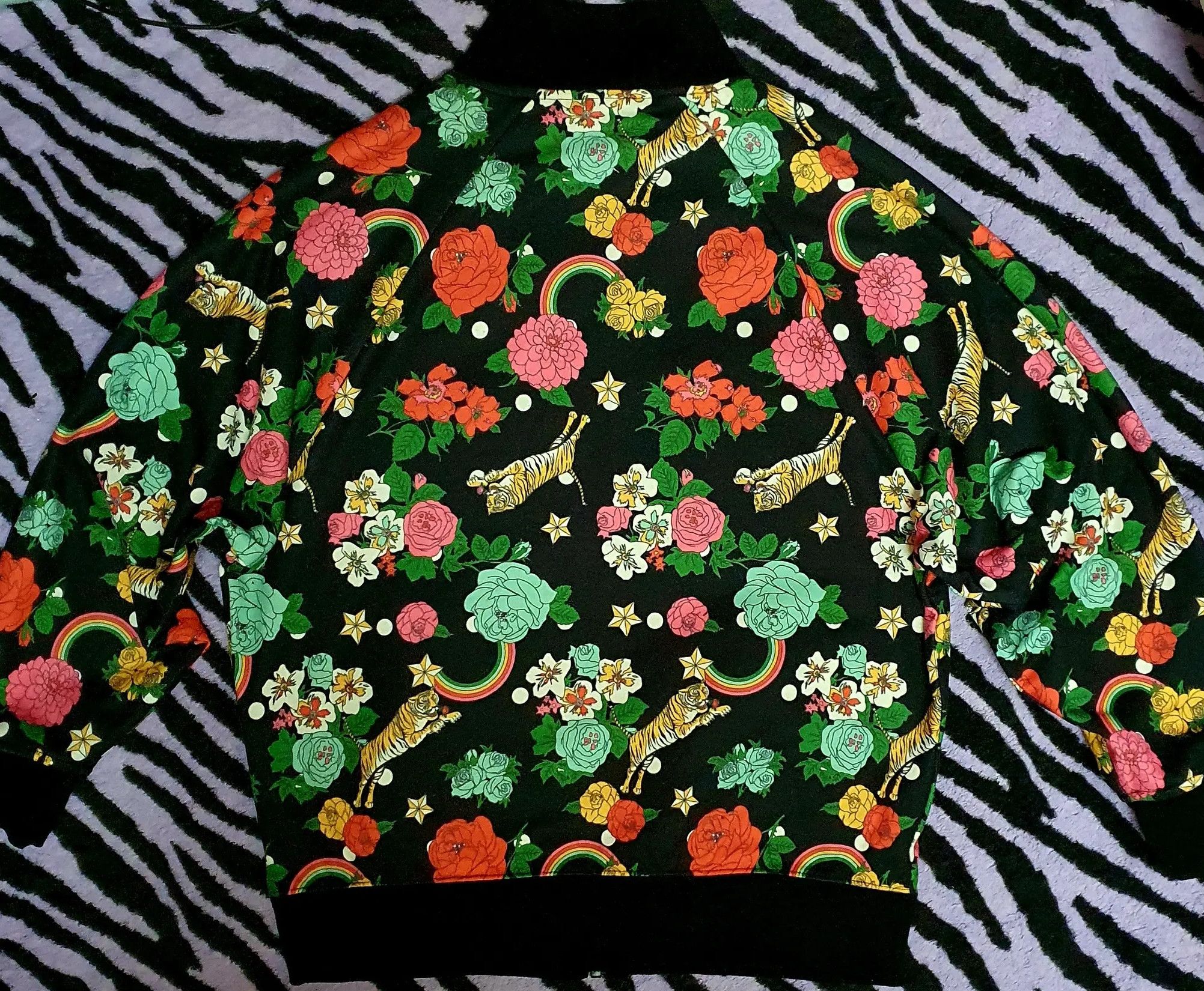 Japanese Brand Rodeo Crowns (RCWB) Reversible Bomber Track Jacket Size US M / EU 48-50 / 2 - 12 Thumbnail