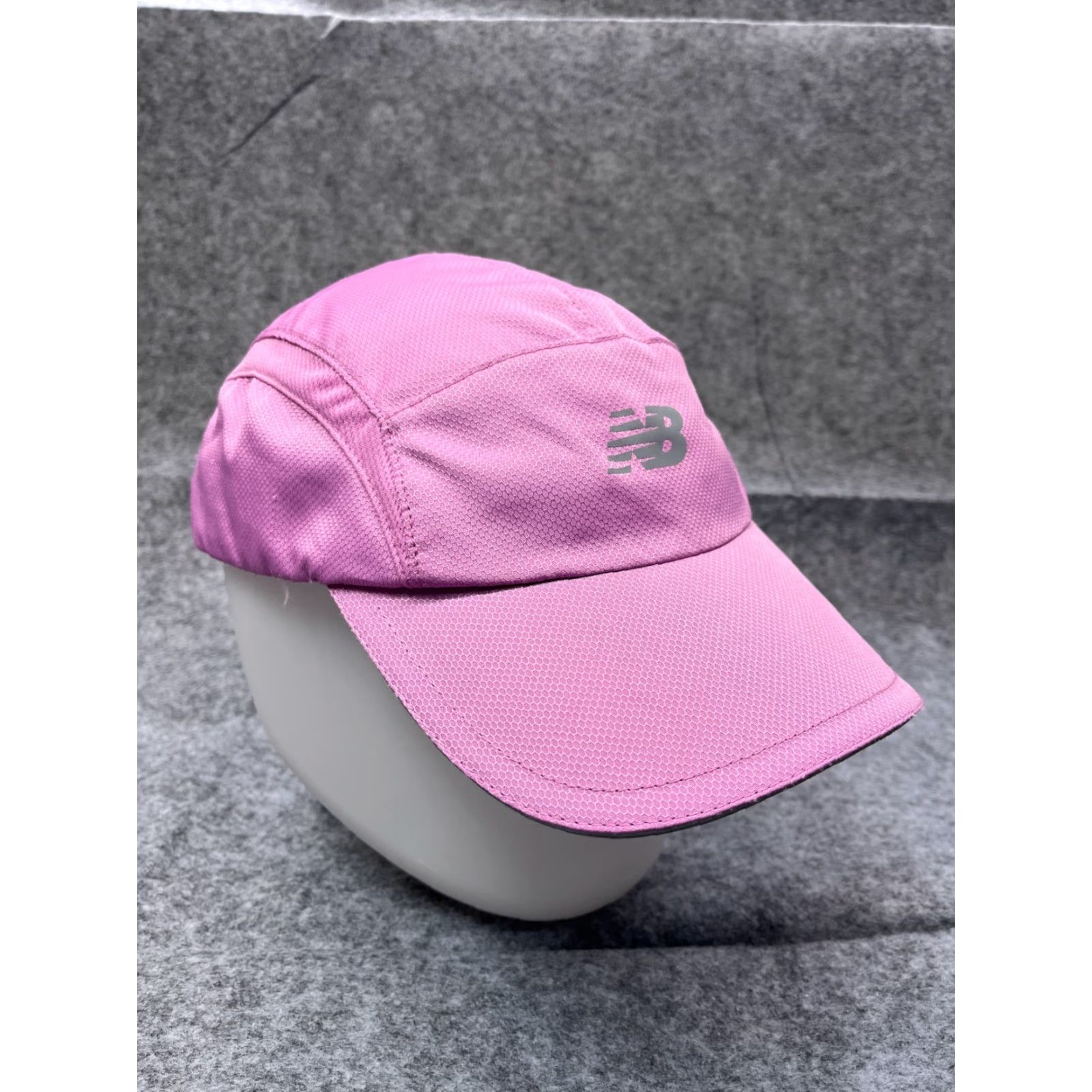New Balance New Balance Hat Cap 5 Panel Adjustable One Size Pink Polyester Camp Hiking Camp Hike Logo 5 Panel Men Adult Mens Size ONE SIZE - 8 Thumbnail