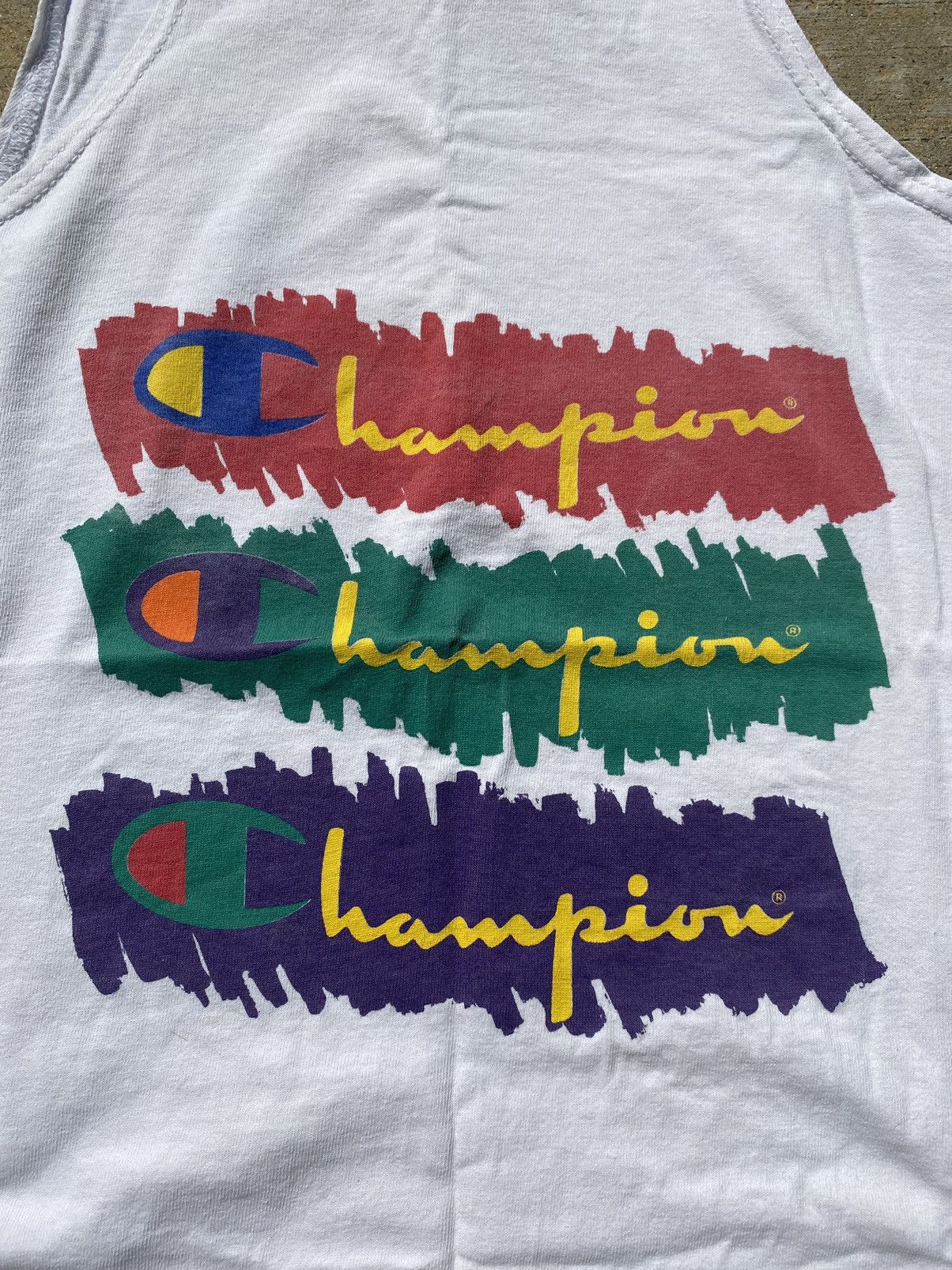 Champion × Vintage VINTAGE Champion Tank Top Size US L / EU 52-54 / 3 - 4 Thumbnail