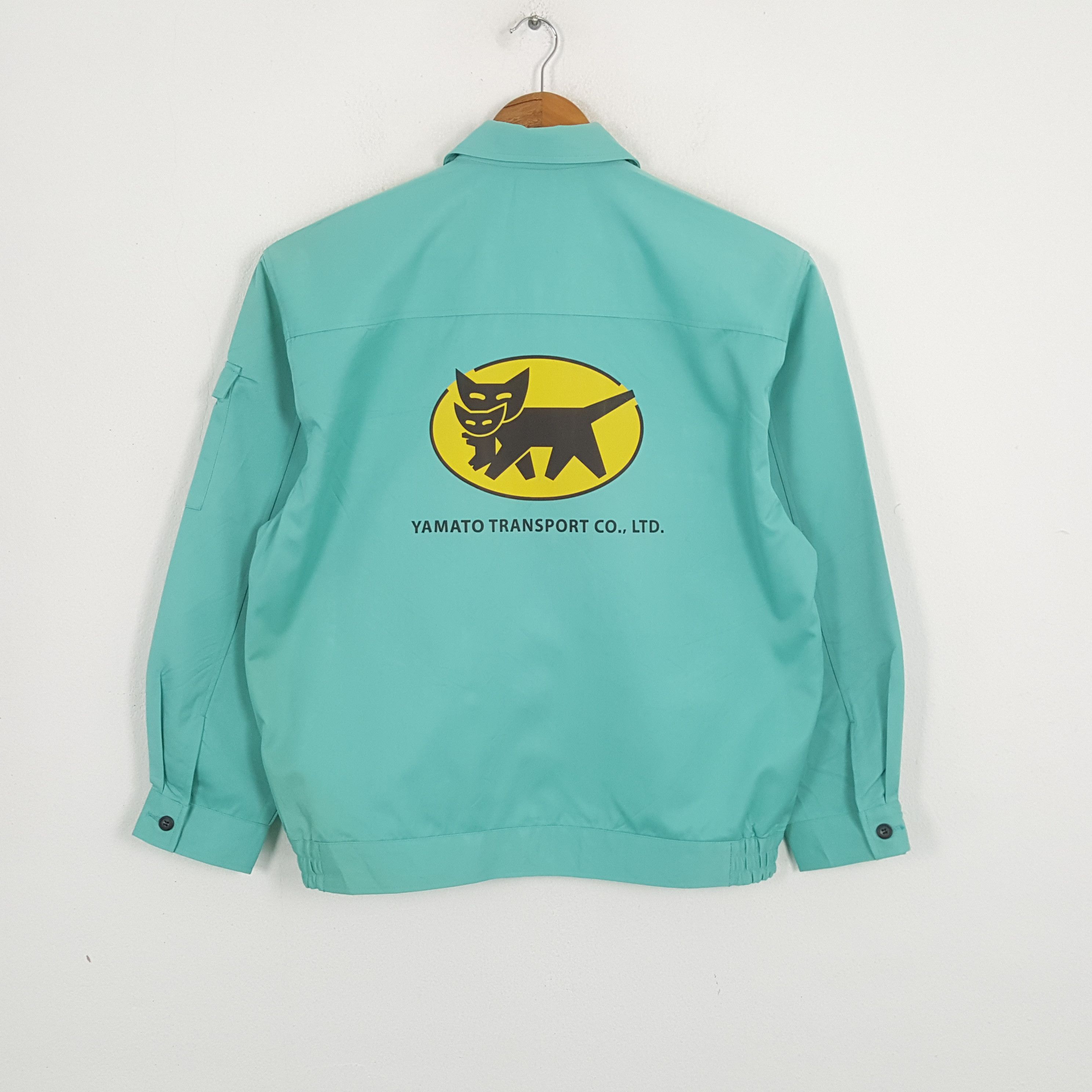 Japanese Brand × Vintage Vintage YAMATO TRANSPORT Japanese Racing Custom Jacket Size US L / EU 52-54 / 3 - 1 Thumbnail